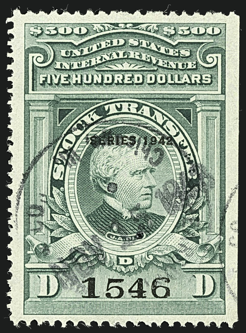 Sale no. 1110 — Lot no. 1442 — Siegel Auction Galleries