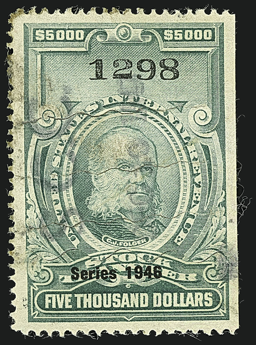 Sale no. 1110 — Lot no. 1459 — Siegel Auction Galleries