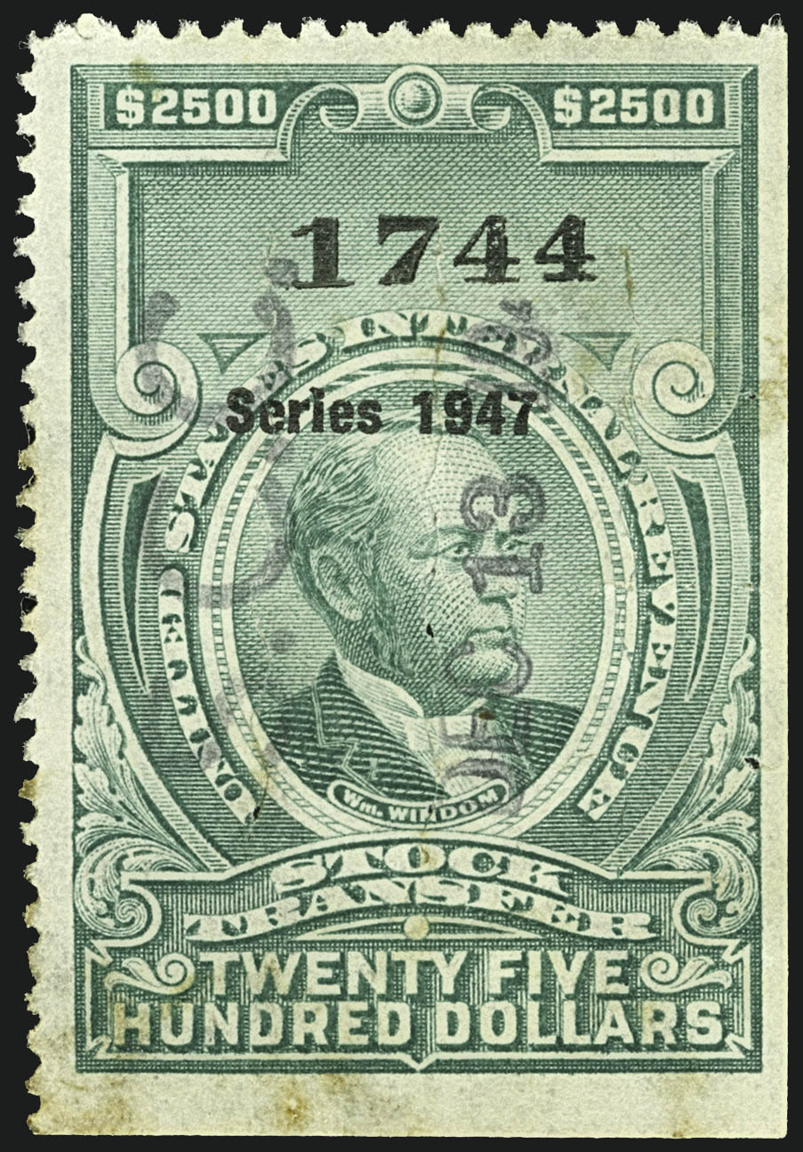 Sale no. 1110 — Lot no. 1463 — Siegel Auction Galleries