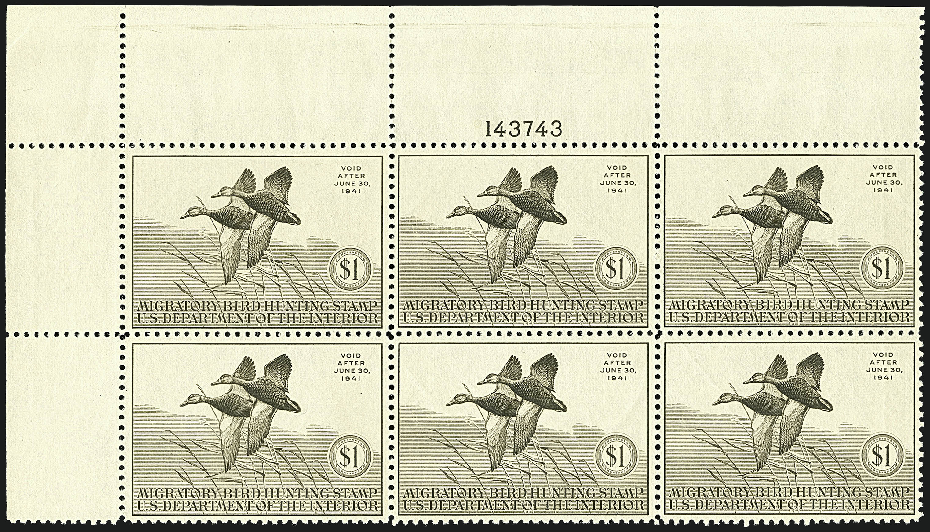 Sale no. 1110 — Lot no. 1495 — Siegel Auction Galleries