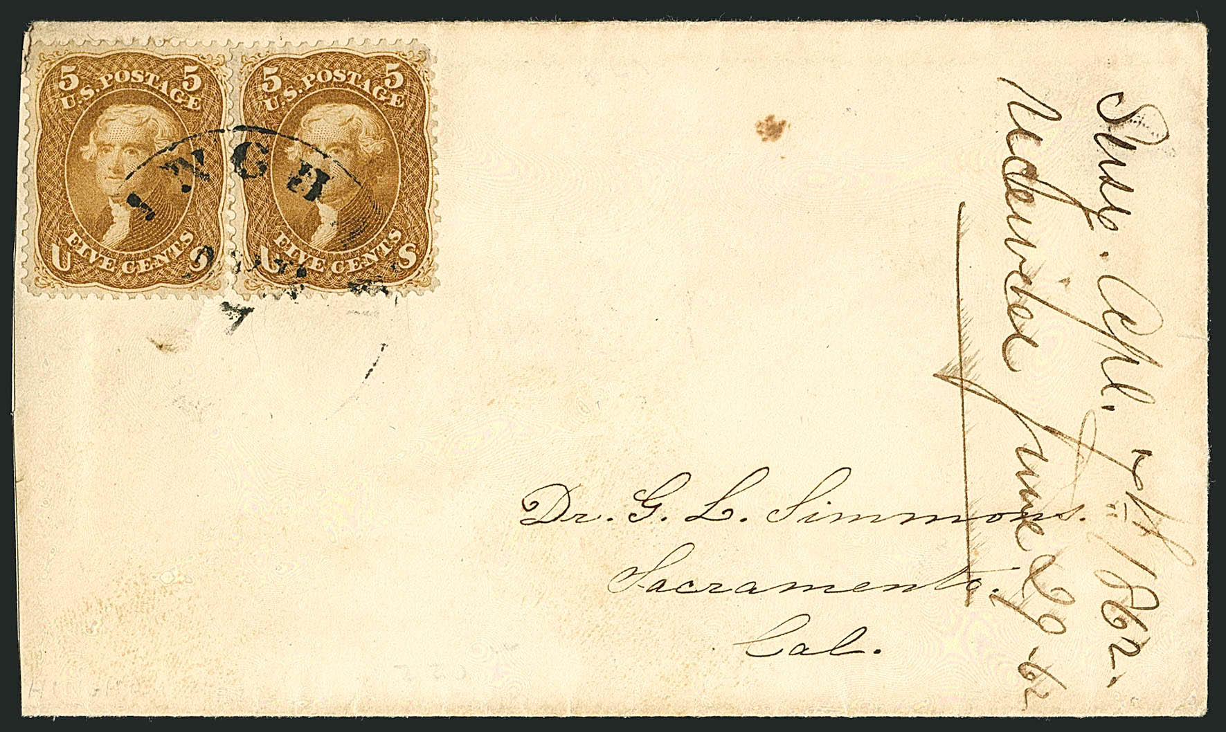 Sale no. 1115 — Lot no. 2207 — Siegel Auction Galleries