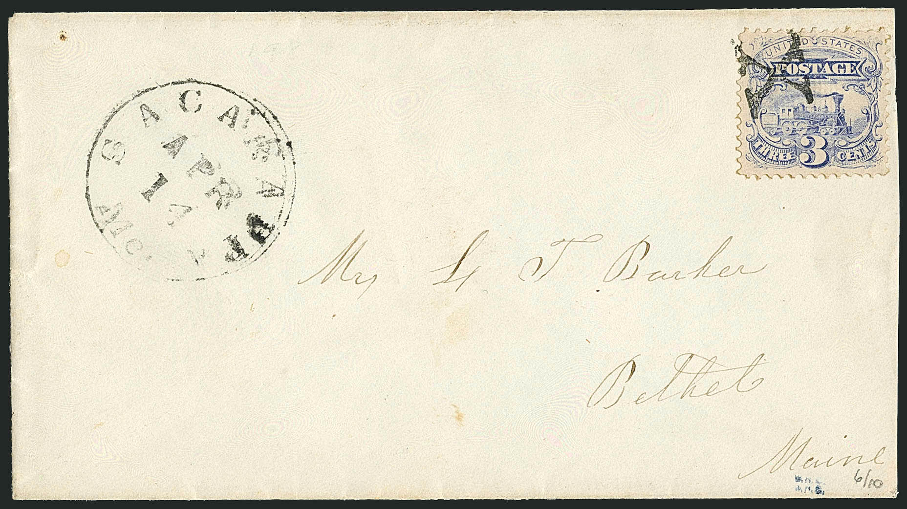 Sale no. 1115 — Lot no. 2256 — Siegel Auction Galleries