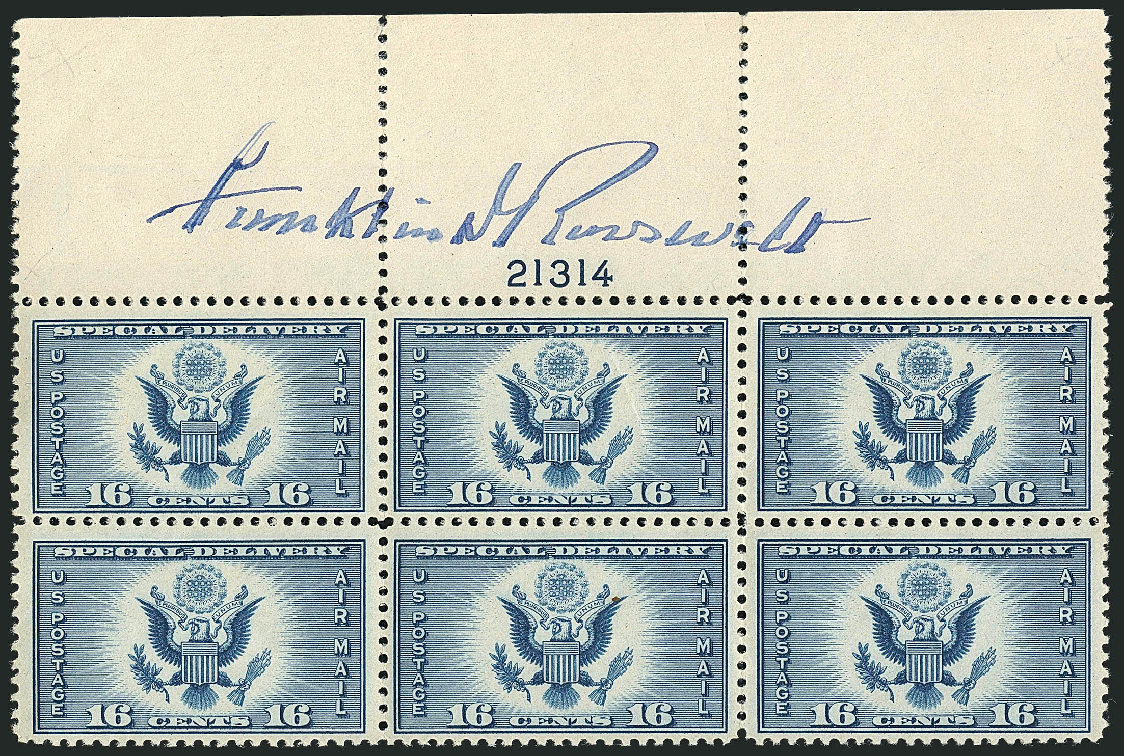 Sale no. 1116 — Lot no. 3425 — Siegel Auction Galleries