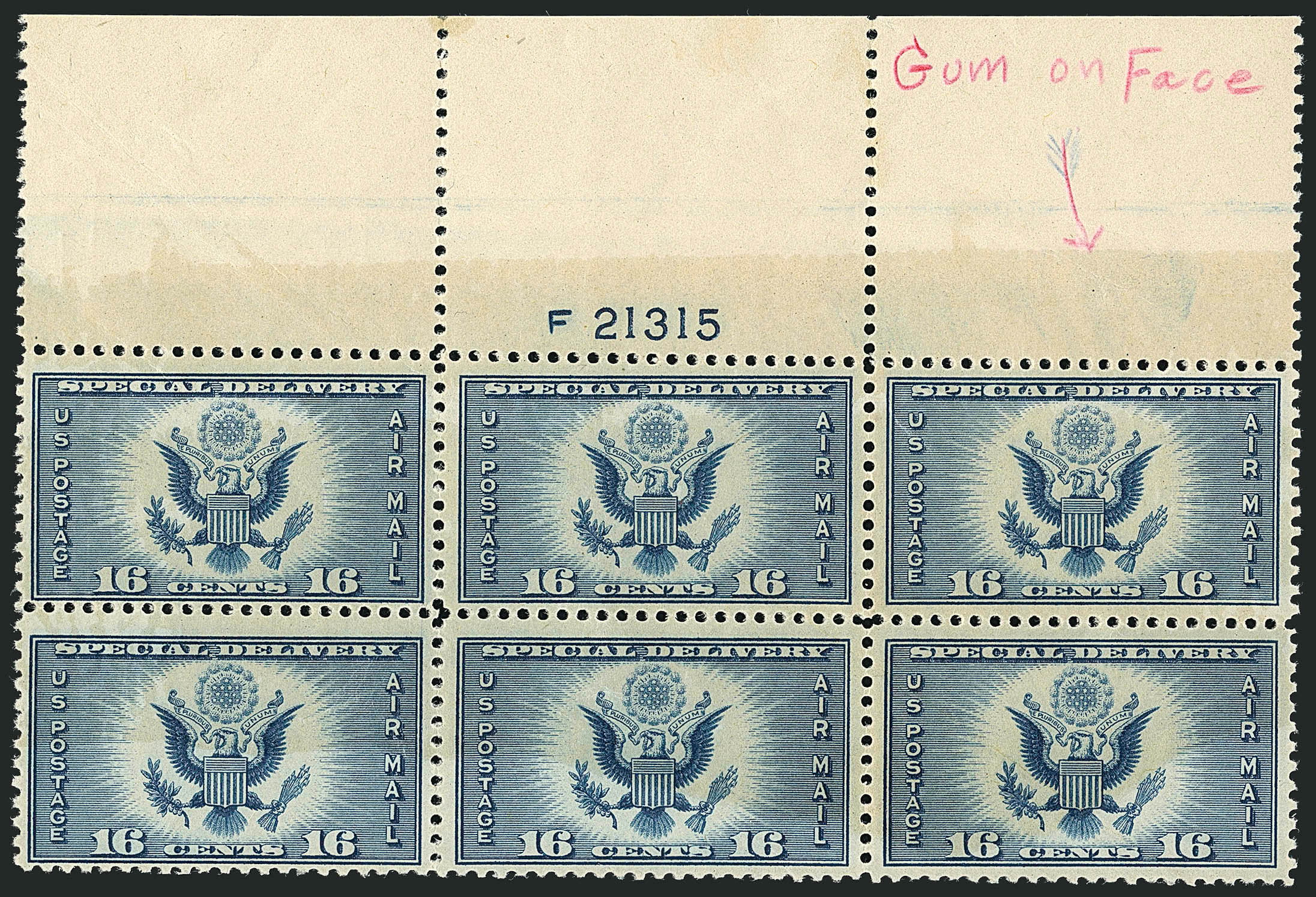 Sale no. 1116 — Lot no. 3426 — Siegel Auction Galleries