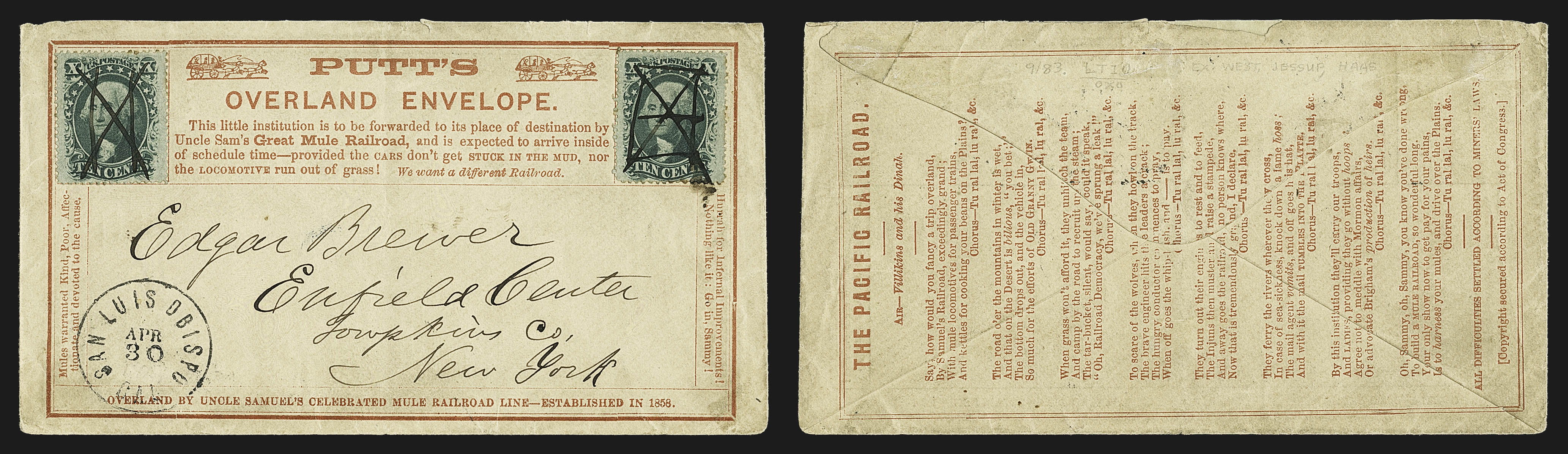 Sale no. 1129 — Lot no. 333 — Siegel Auction Galleries