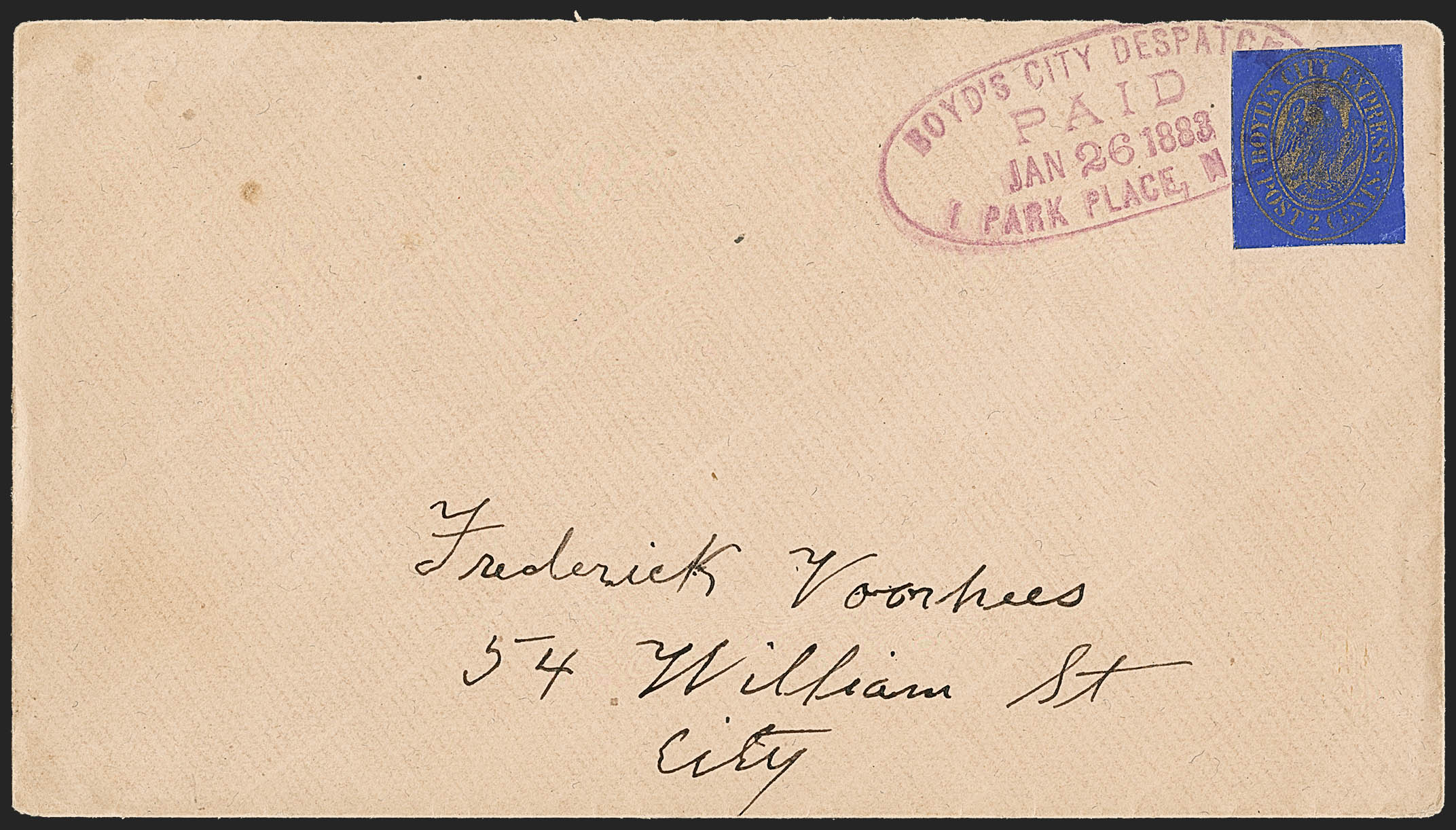 Sale no. 1133 — Lot no. 521 — Siegel Auction Galleries