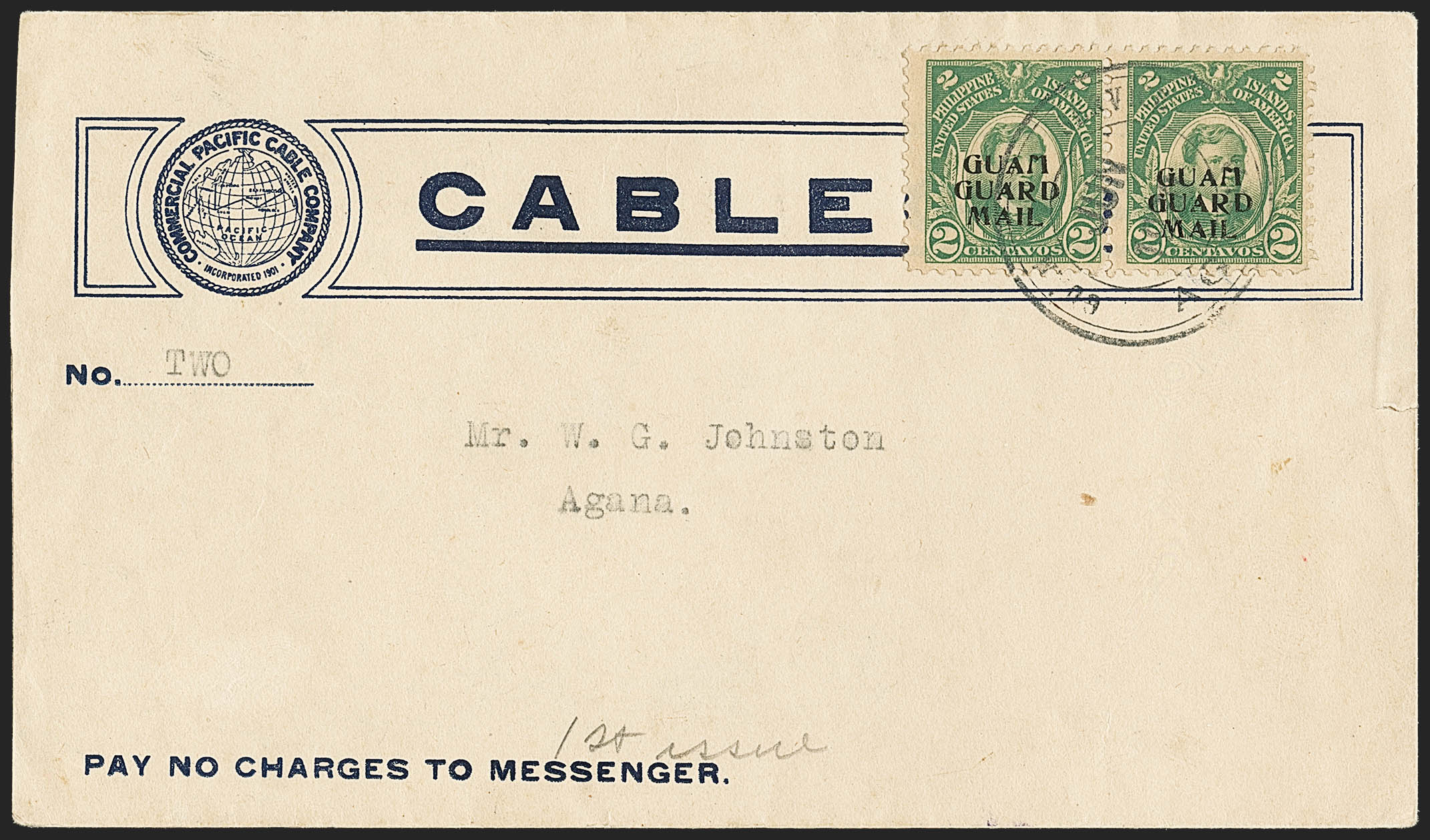 Sale no. 1133 — Lot no. 641 — Siegel Auction Galleries