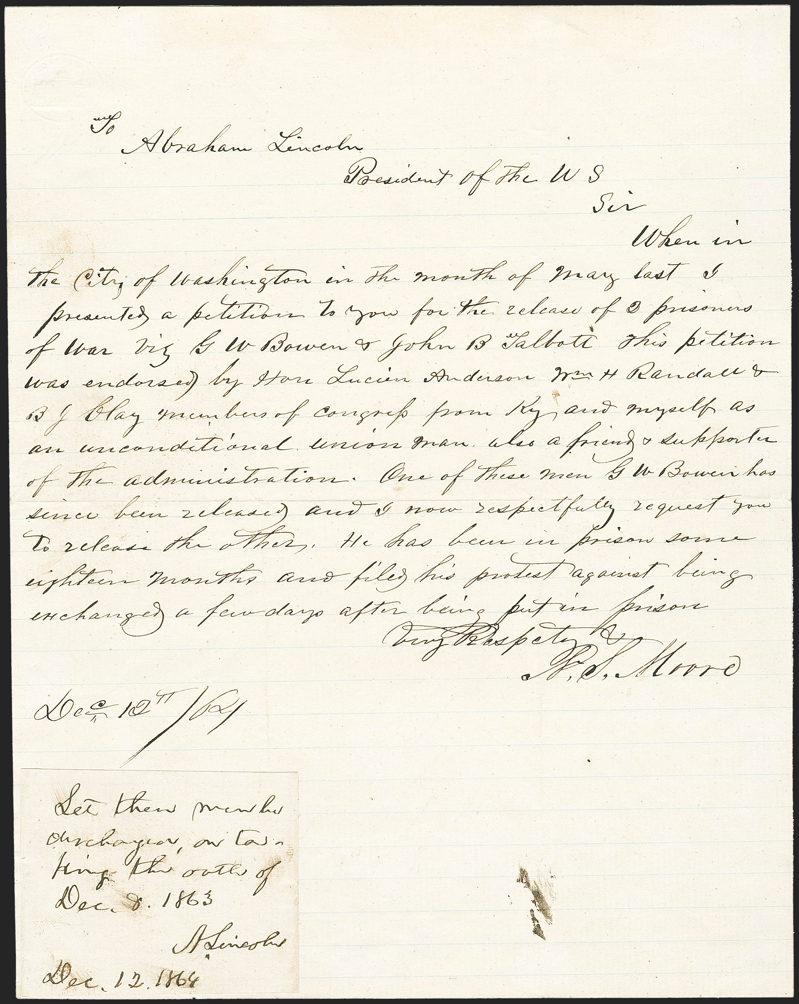 Sale no. 1139 — Lot no. 5 — Siegel Auction Galleries