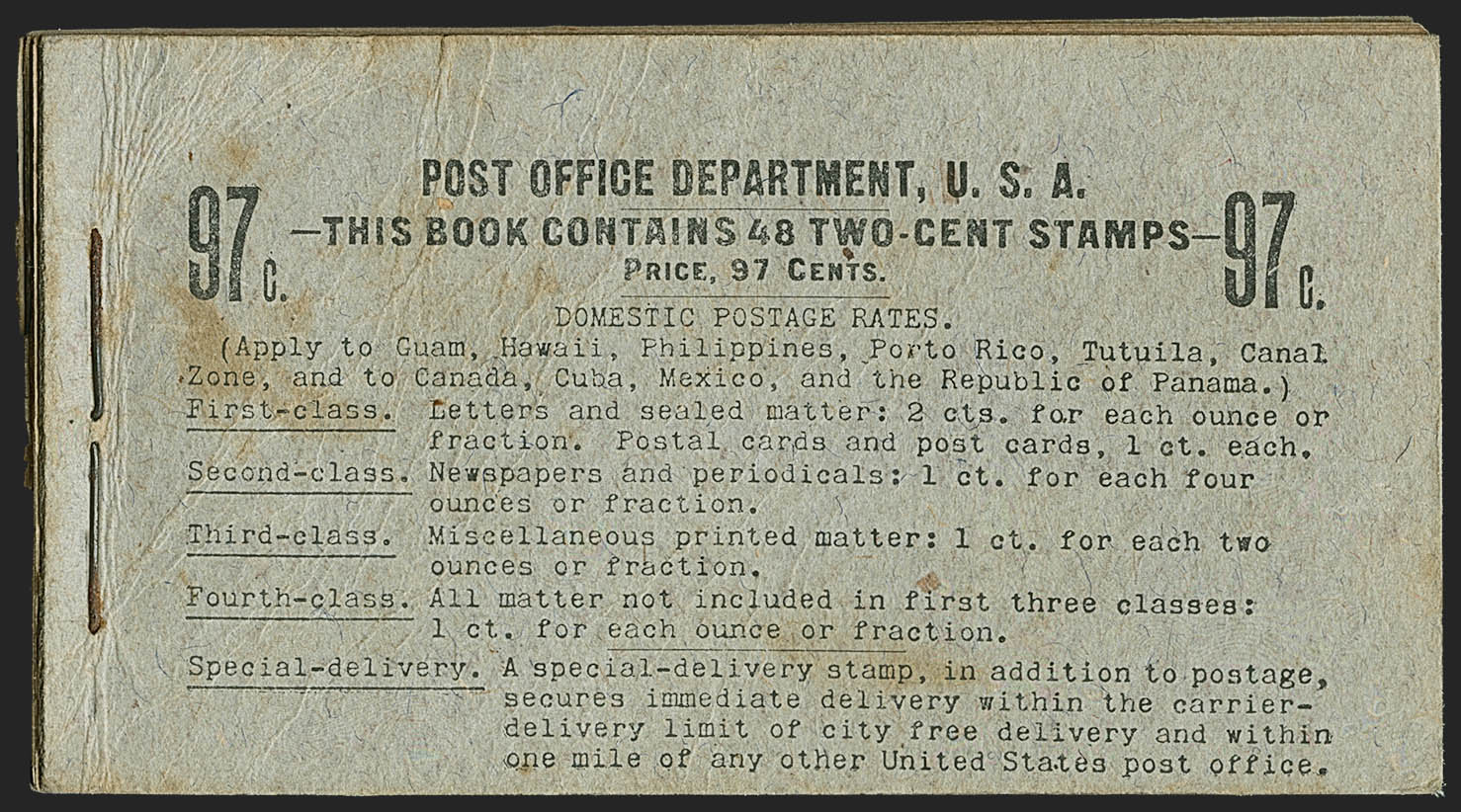 Sale no. 1140 — Lot no. 1275 — Siegel Auction Galleries