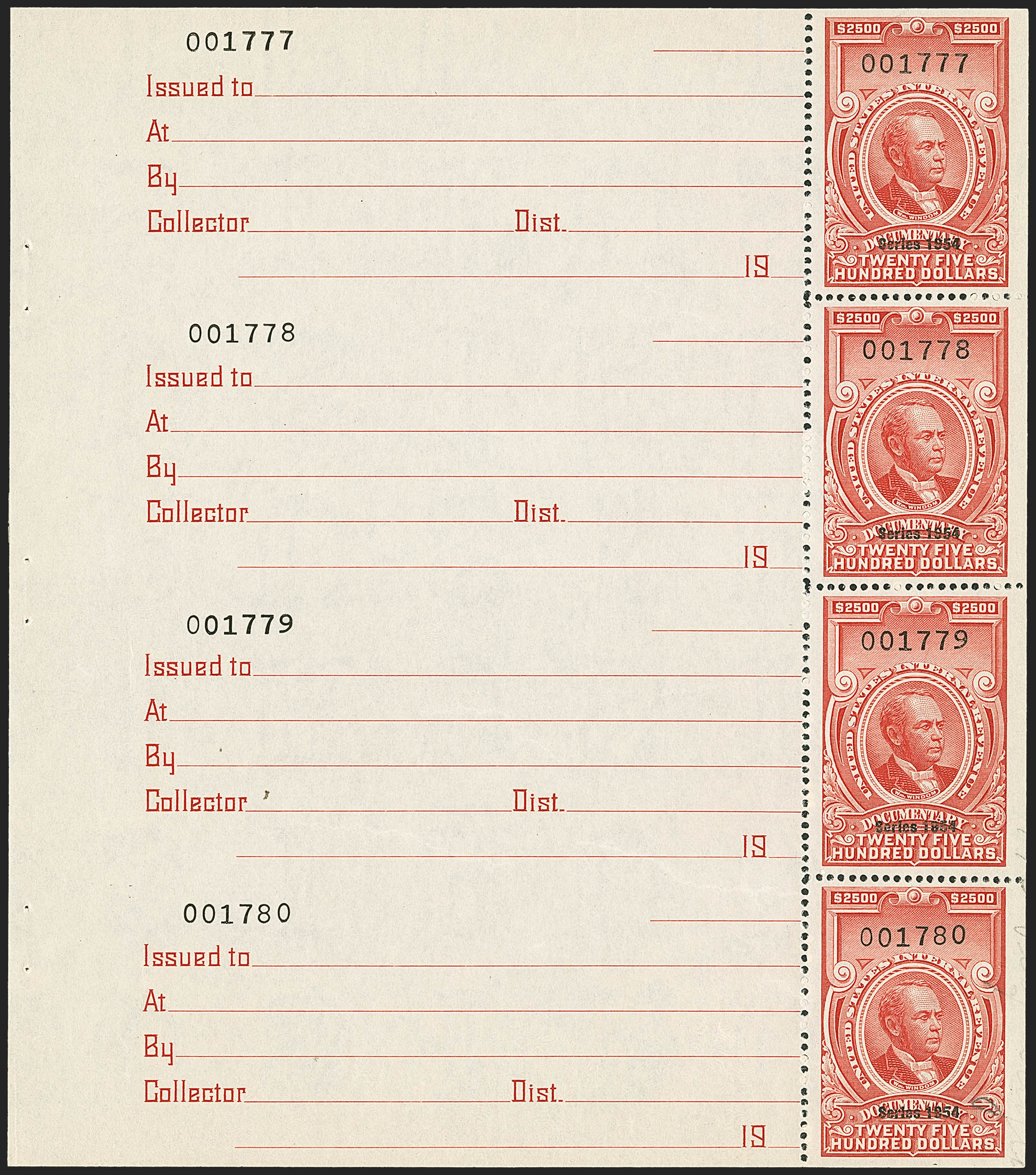 Sale no. 1140 — Lot no. 1348 — Siegel Auction Galleries