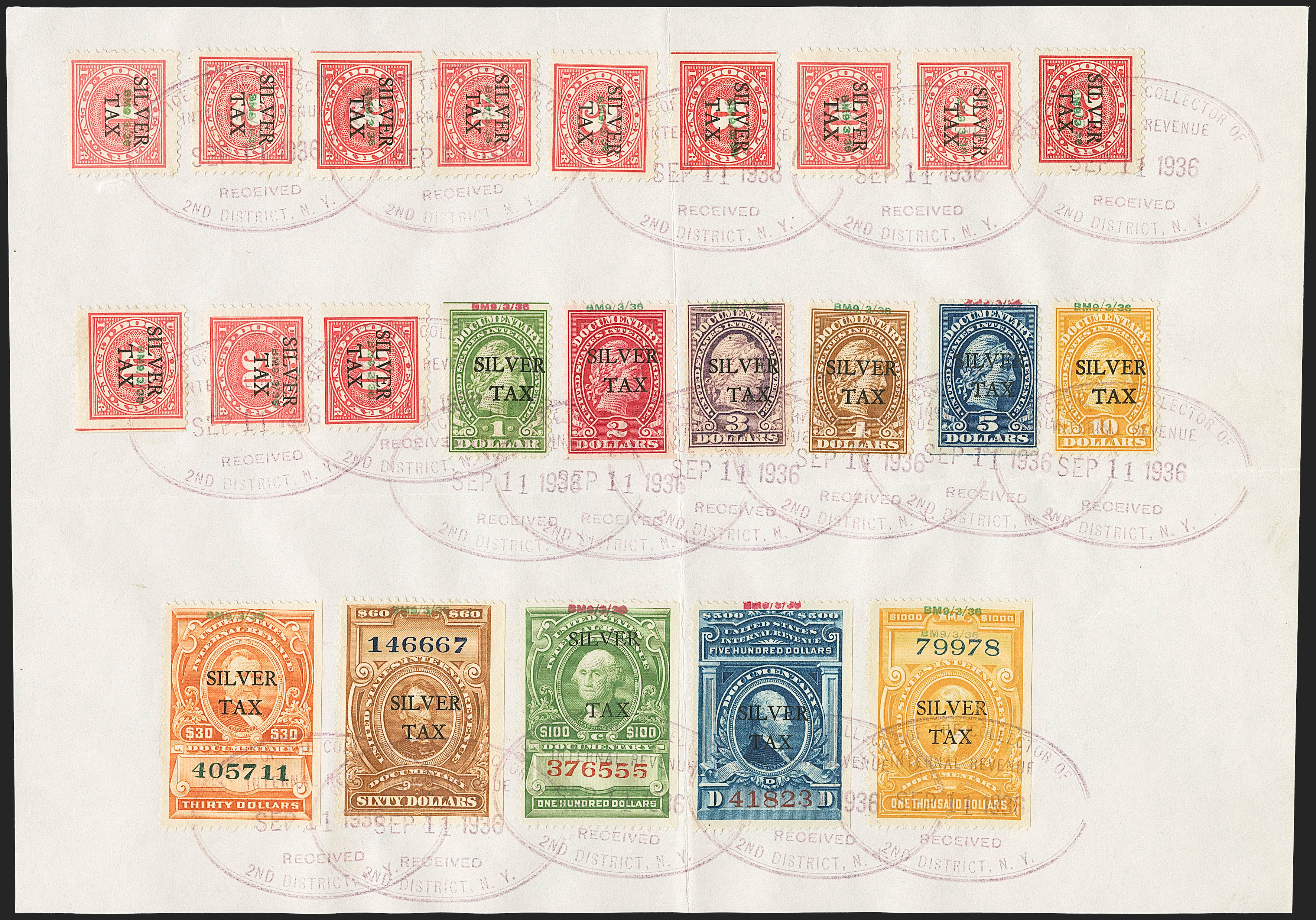 Sale no. 1140 — Lot no. 1373 — Siegel Auction Galleries