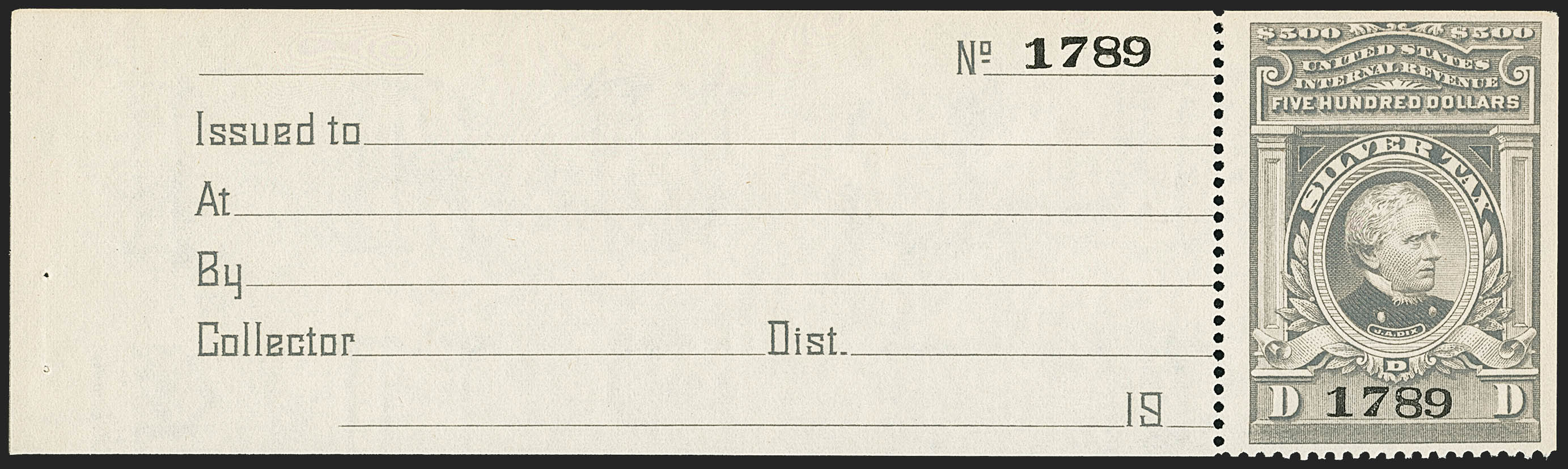 Sale no. 1140 — Lot no. 1407 — Siegel Auction Galleries