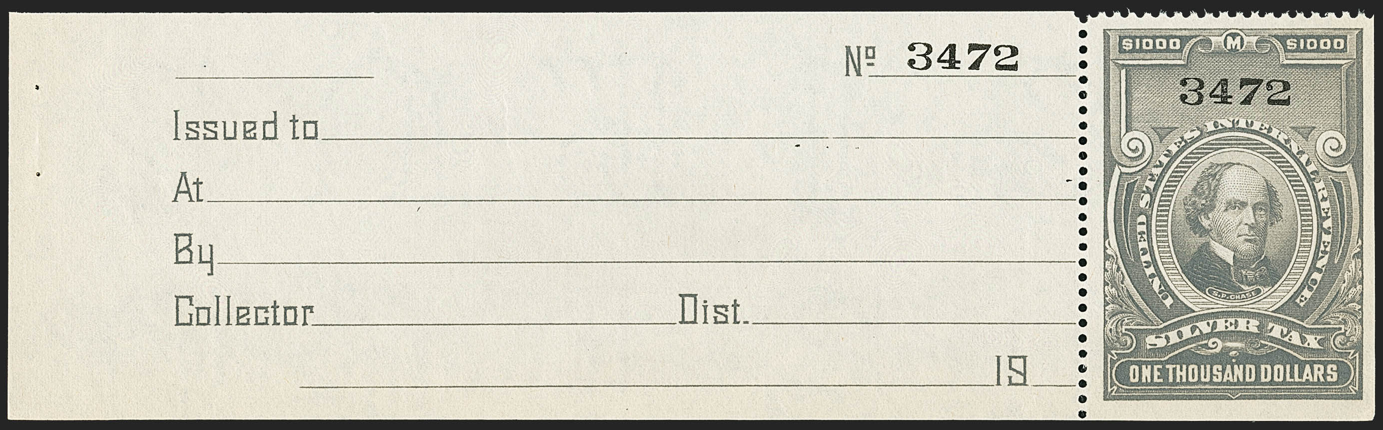 Sale no. 1140 — Lot no. 1409 — Siegel Auction Galleries