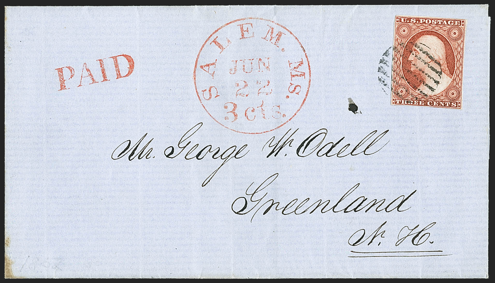 Sale no. 1144 — Lot no. 105 — Siegel Auction Galleries