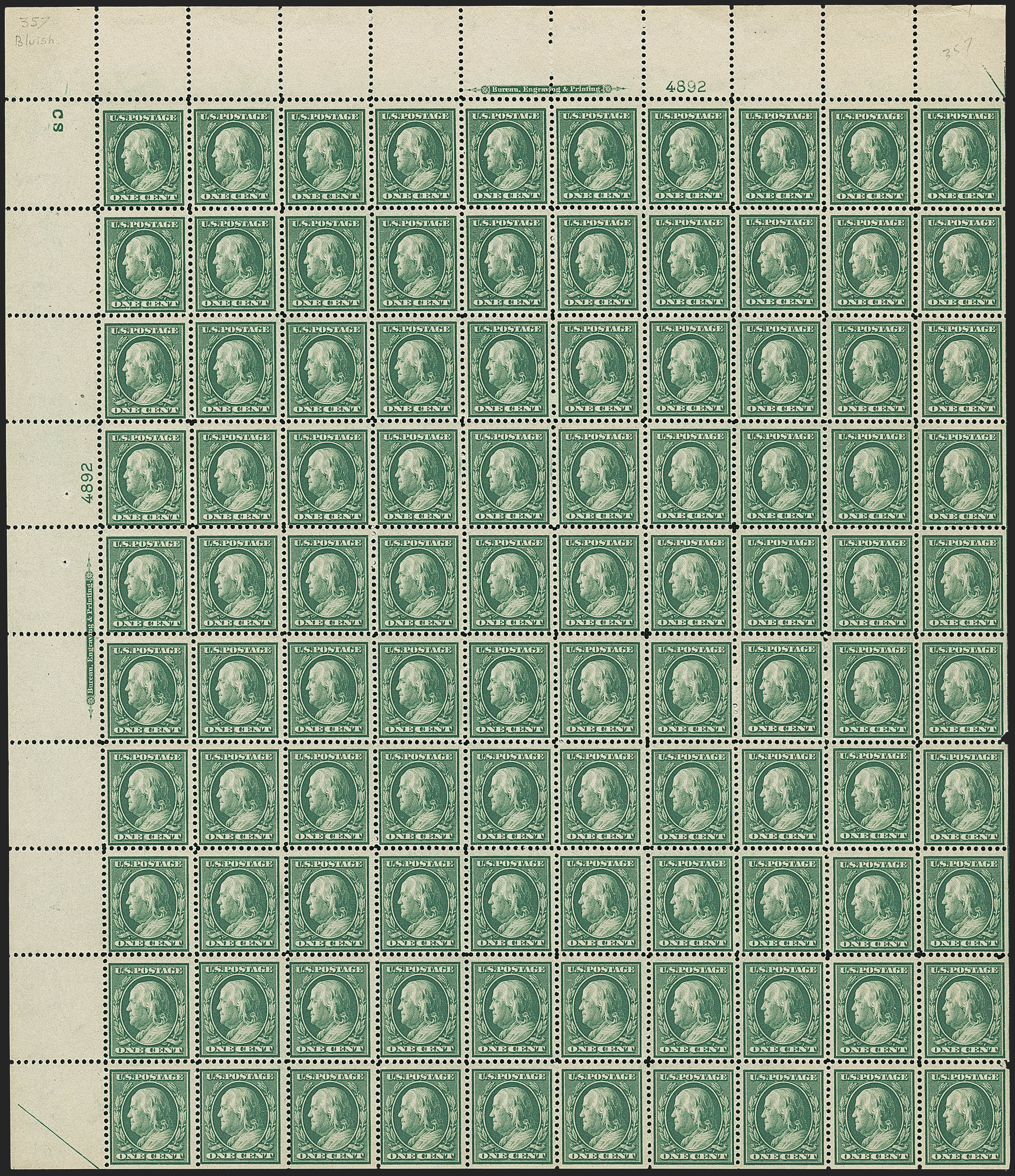 Sale no. 1148 — Lot no. 106 — Siegel Auction Galleries