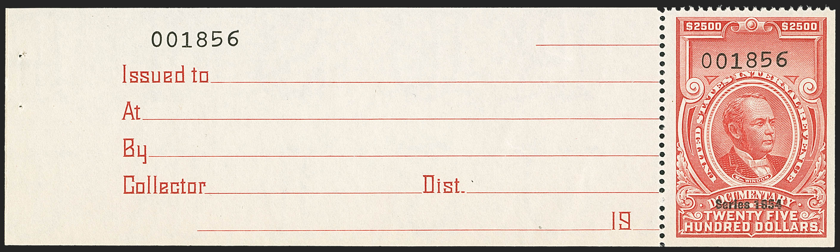 Sale no. 1149 — Lot no. 267 — Siegel Auction Galleries