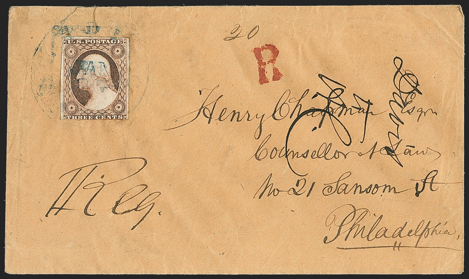 Sale no. 1155 — Lot no. 3185 — Siegel Auction Galleries