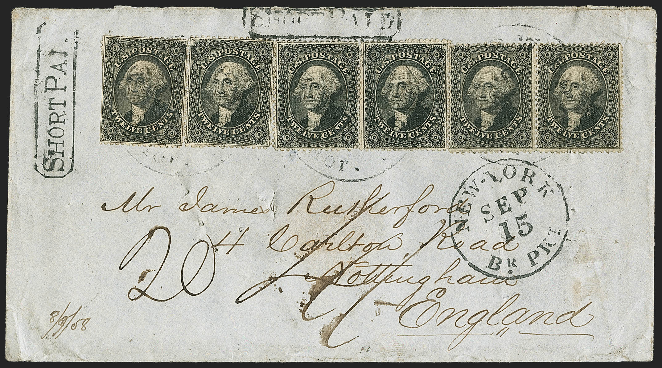 Sale no. 1155 — Lot no. 3190 — Siegel Auction Galleries