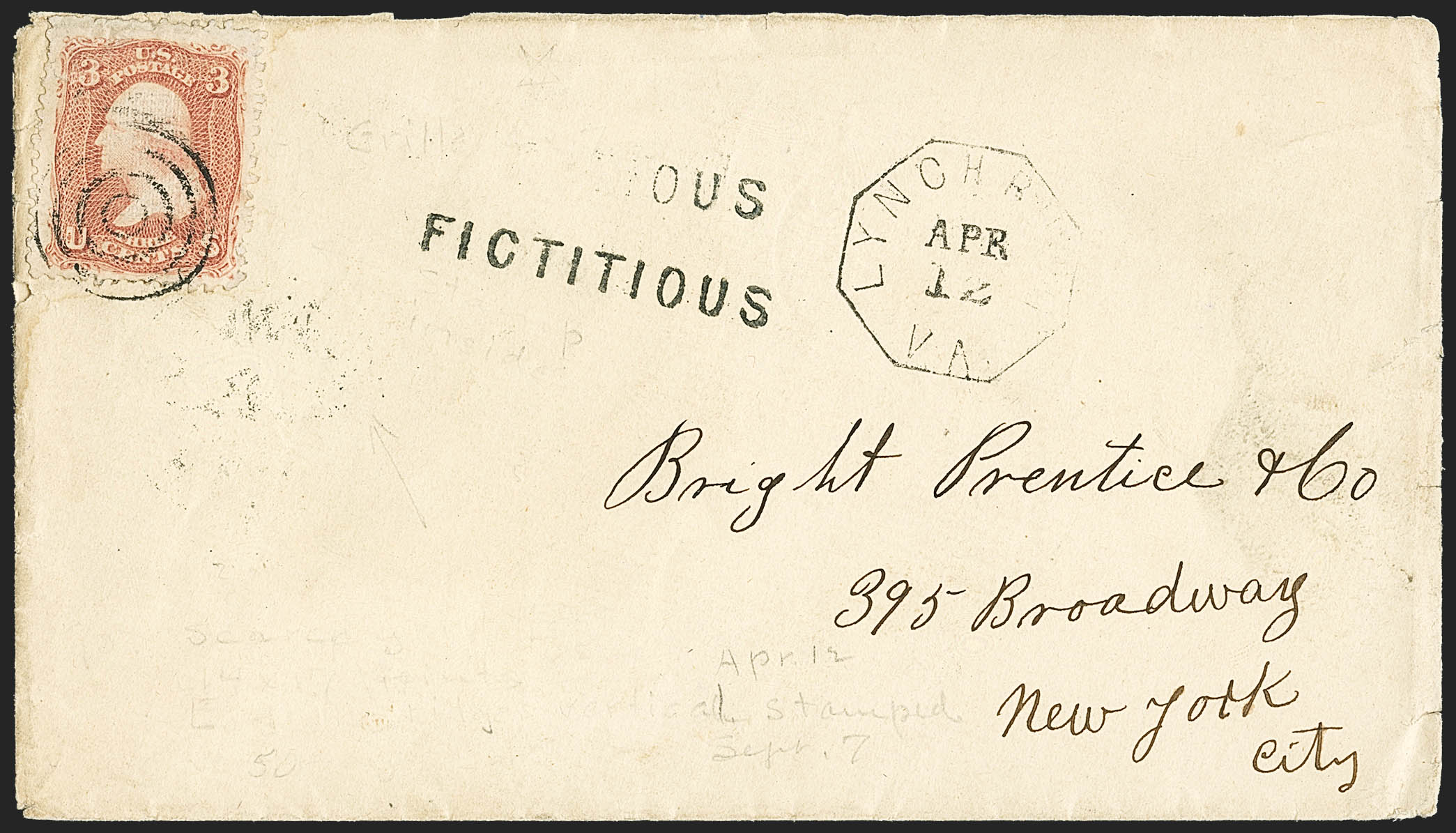 Sale no. 1155 — Lot no. 3196 — Siegel Auction Galleries