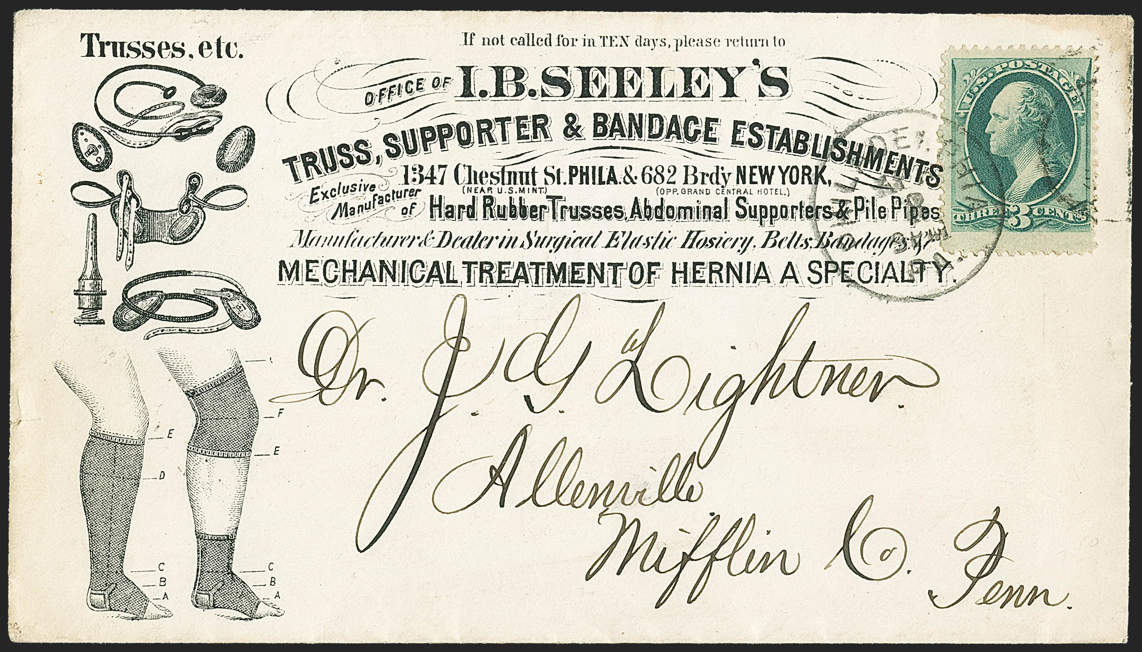 Sale no. 1155 — Lot no. 3206 — Siegel Auction Galleries