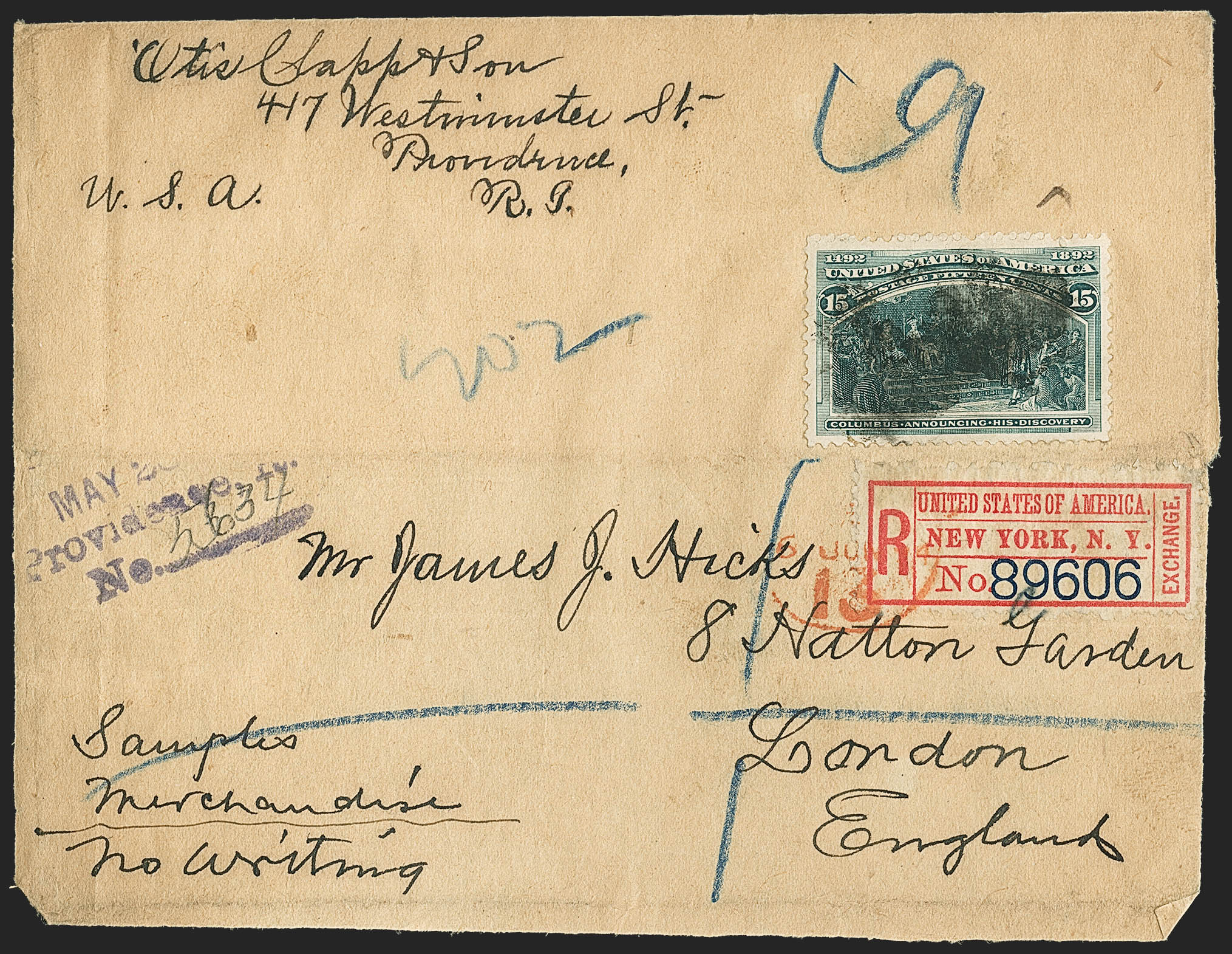 Sale no. 1155 — Lot no. 3213 — Siegel Auction Galleries