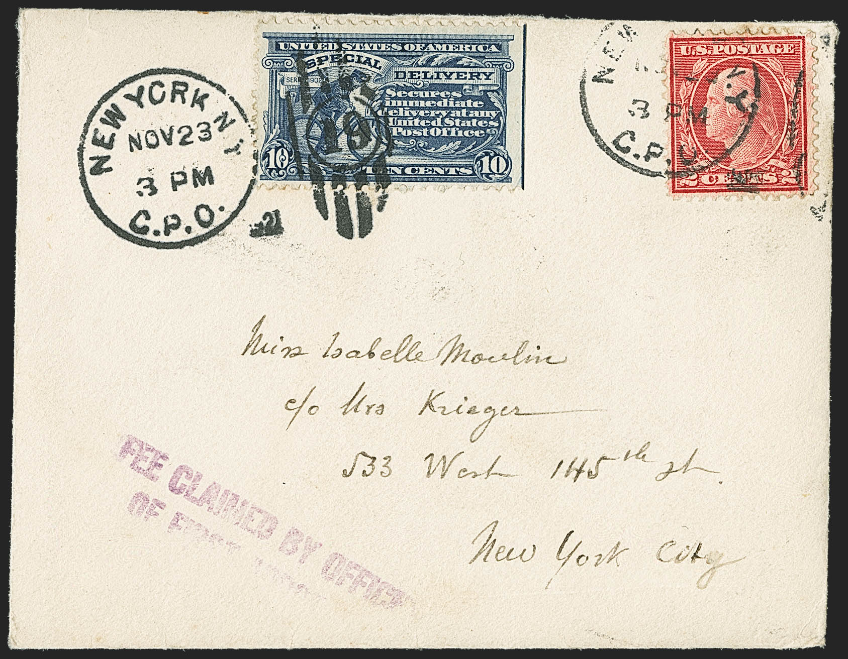 Sale no. 1155 — Lot no. 3220 — Siegel Auction Galleries