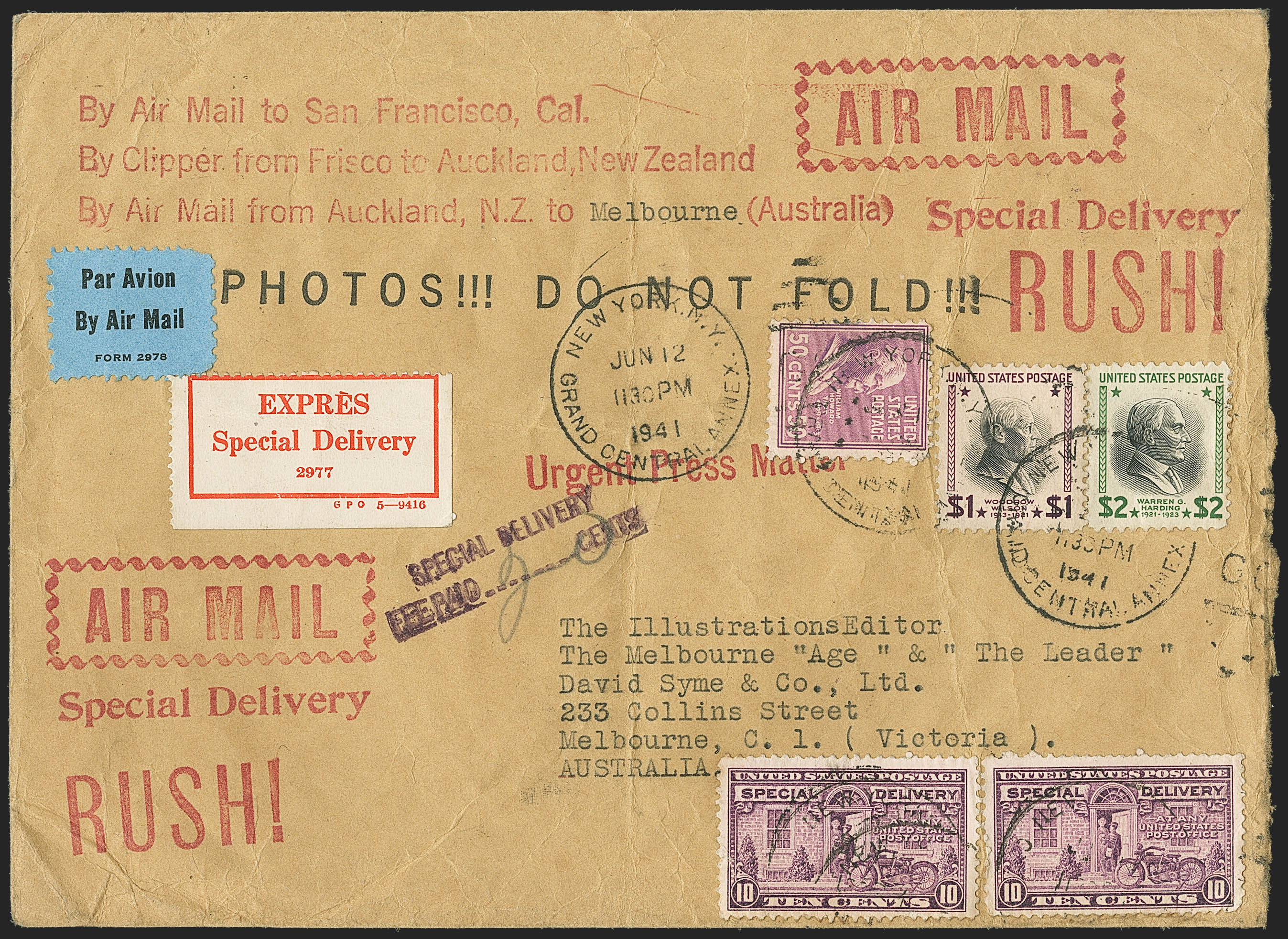 Sale no. 1155 — Lot no. 3231 — Siegel Auction Galleries