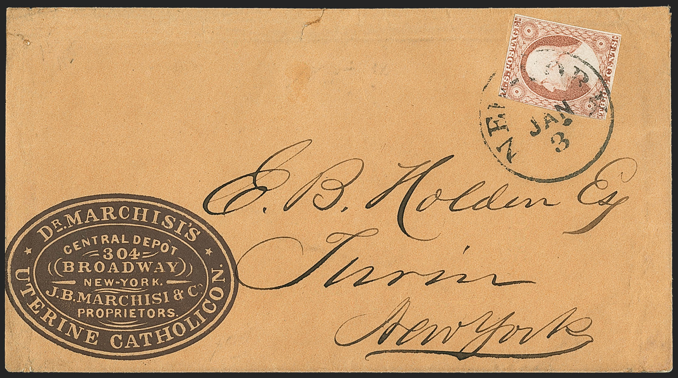 Sale no. 1155 — Lot no. 3269 — Siegel Auction Galleries