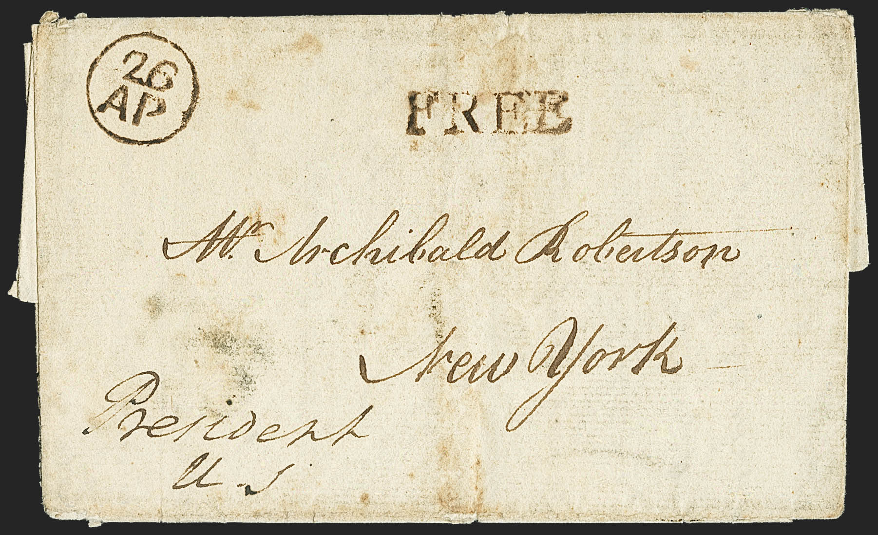 Sale no. 1159 — Lot no. 3 — Siegel Auction Galleries