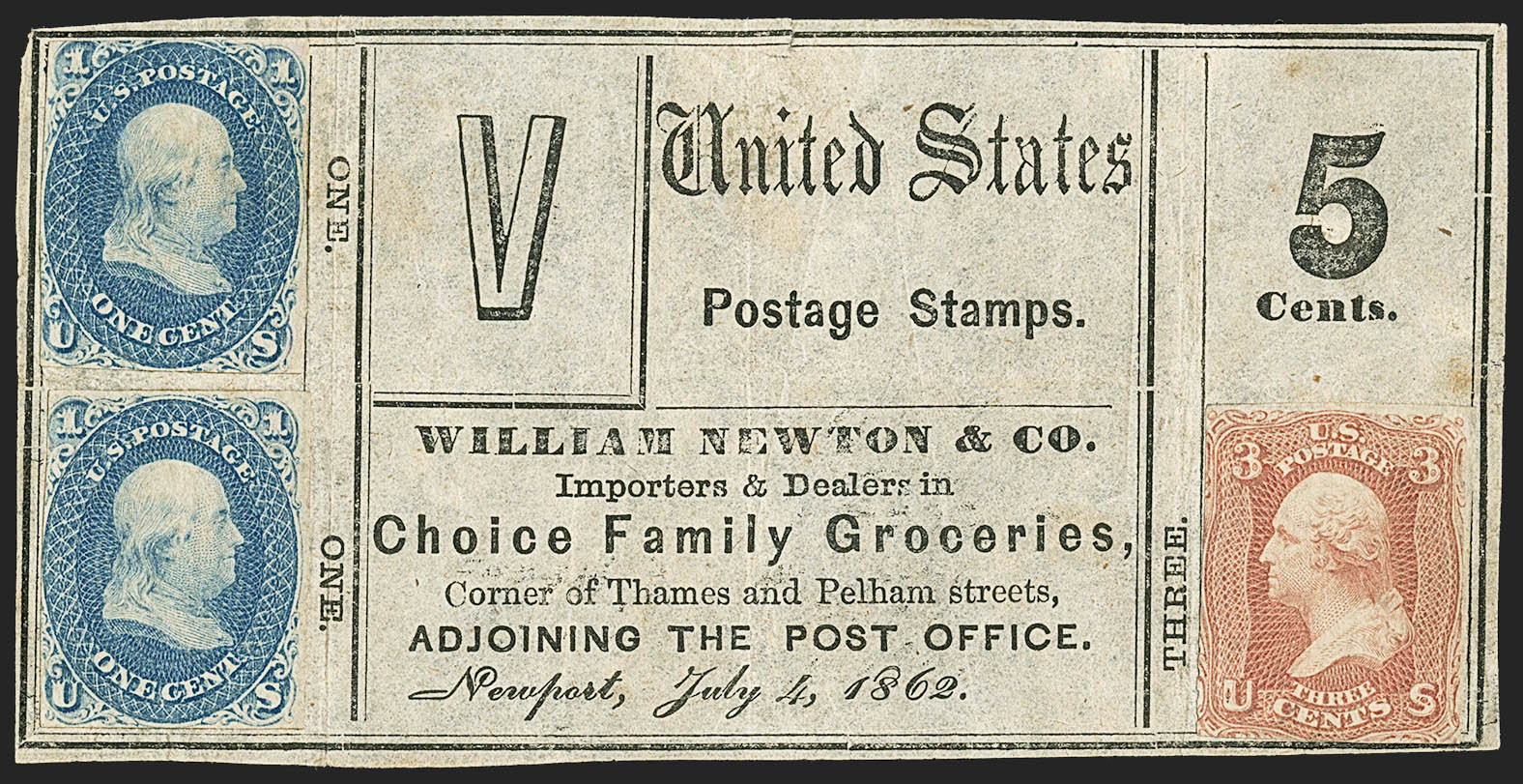 Sale no. 1159 — Lot no. 86 — Siegel Auction Galleries