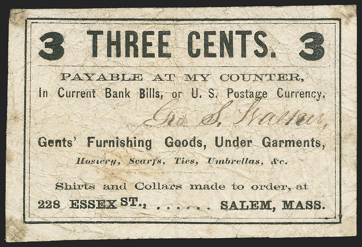 Sale no. 1162 — Lot no. 159 — Siegel Auction Galleries