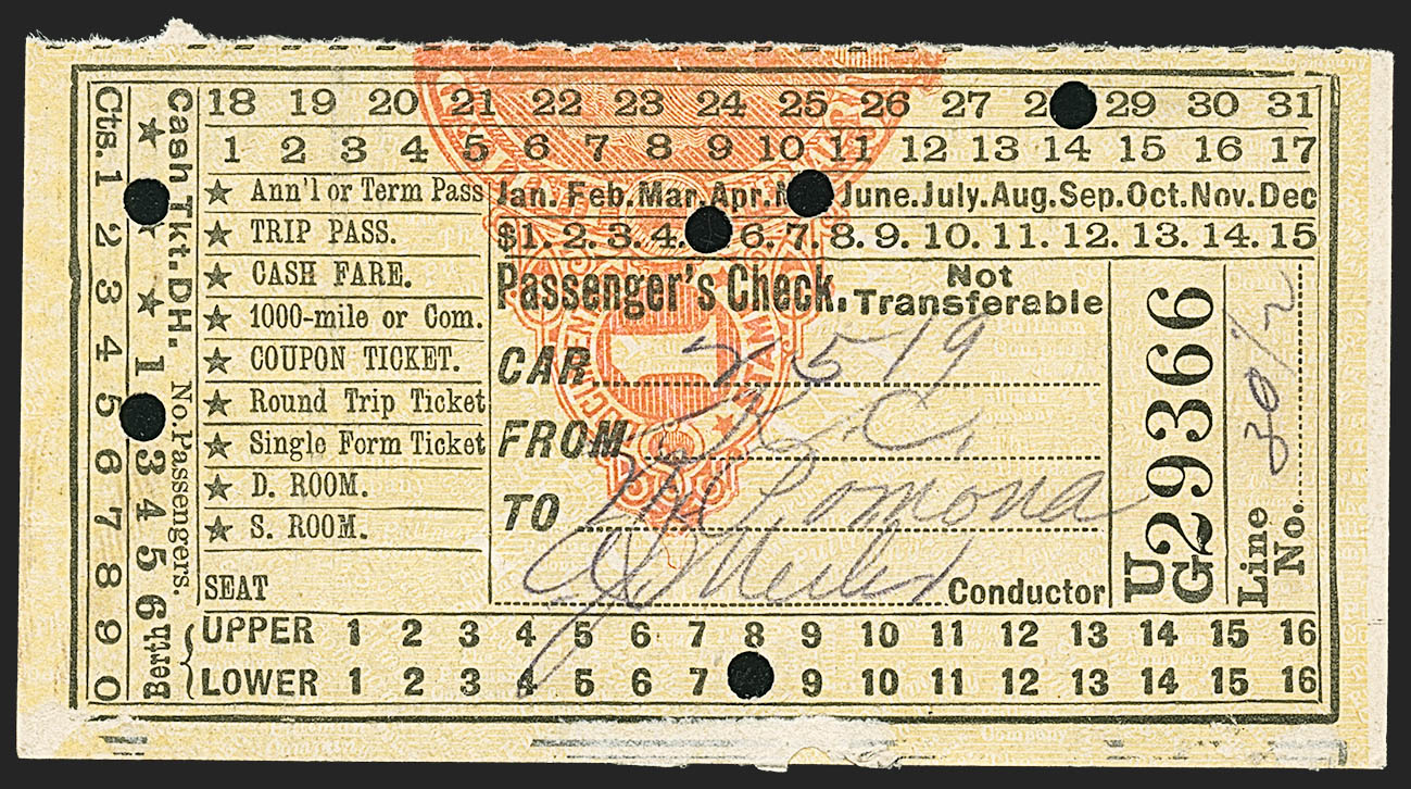 Sale no. 1162 — Lot no. 804 — Siegel Auction Galleries