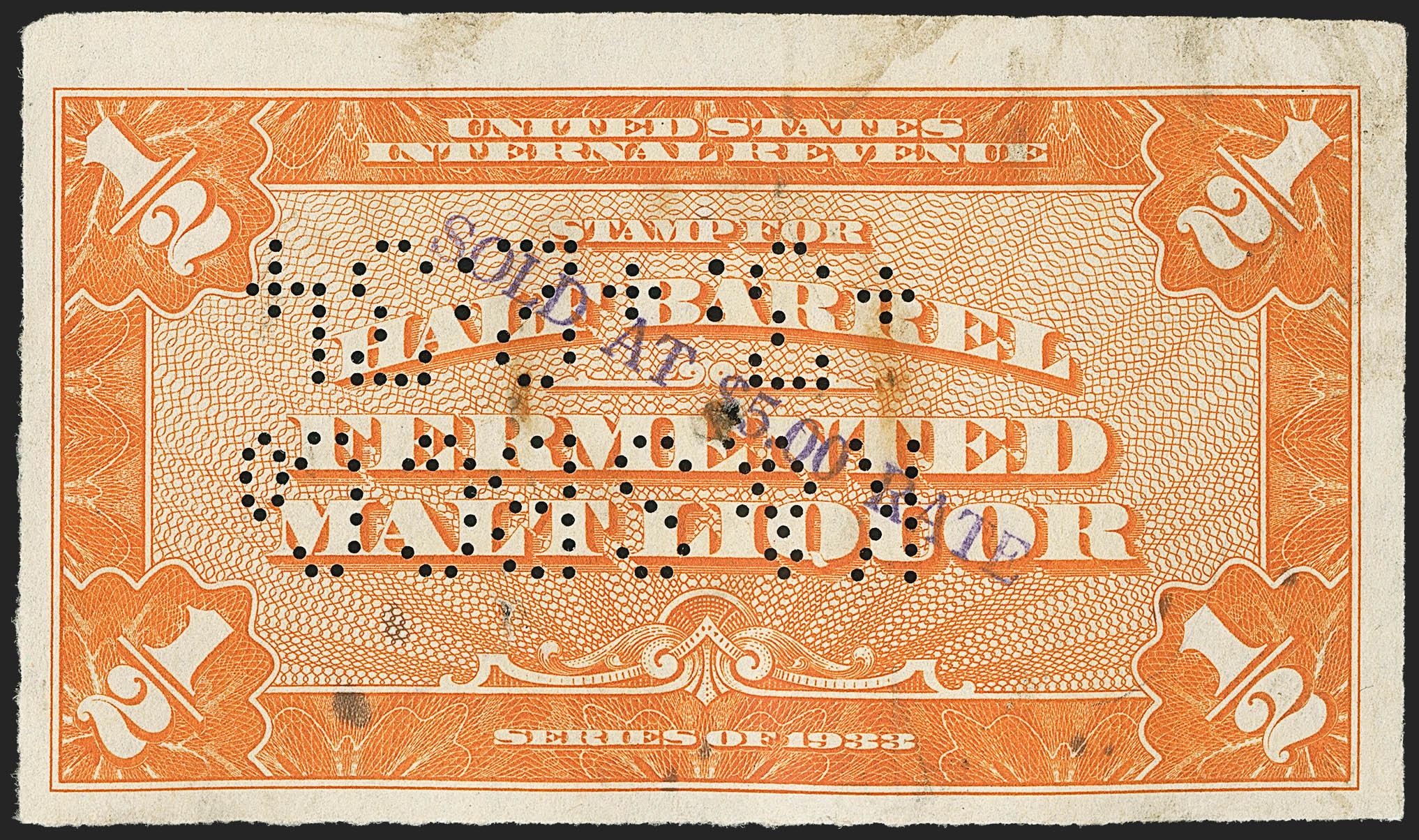 Sale no. 1164 — Lot no. 668 — Siegel Auction Galleries