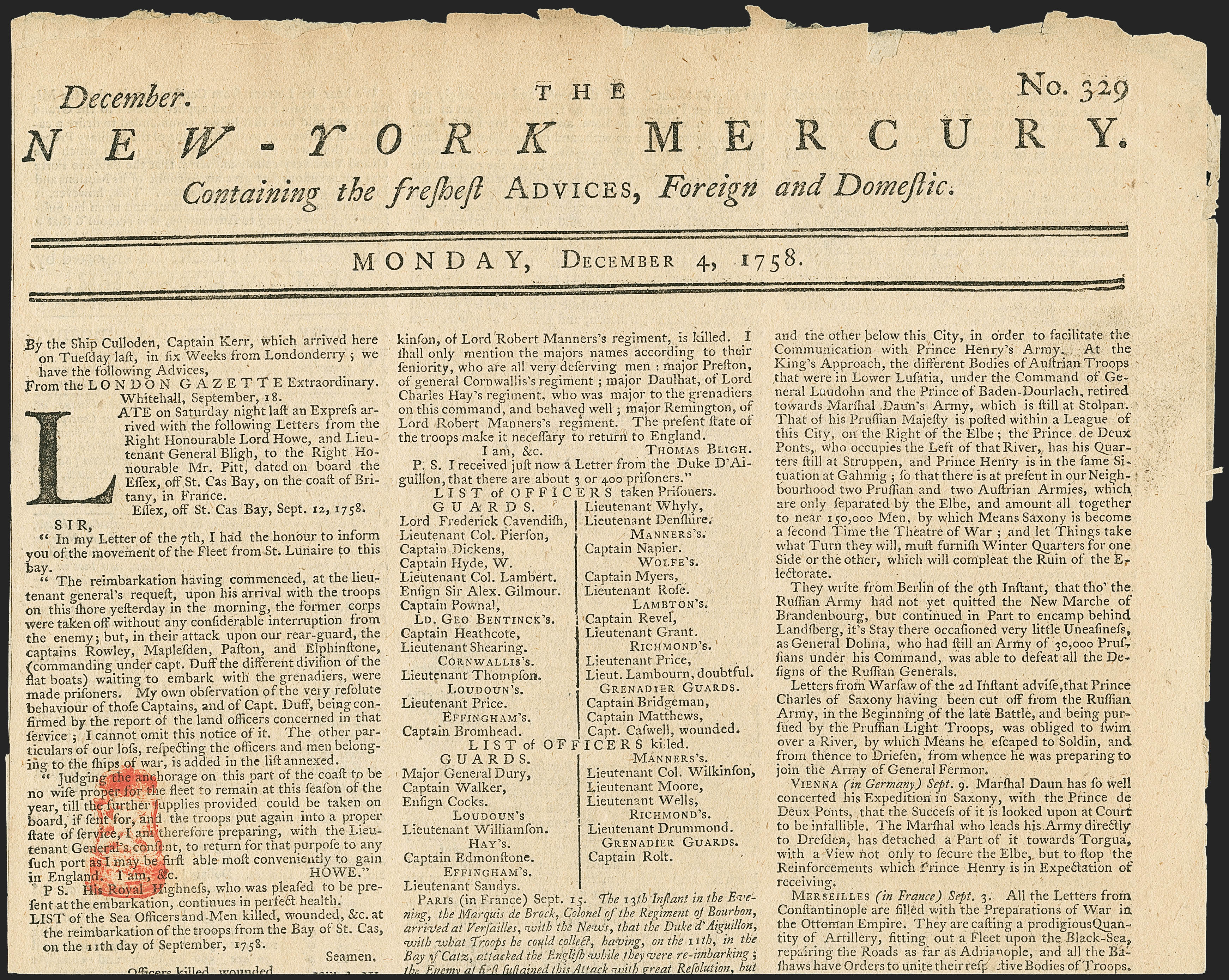 Sale no. 1166 — Lot no. 1361 — Siegel Auction Galleries