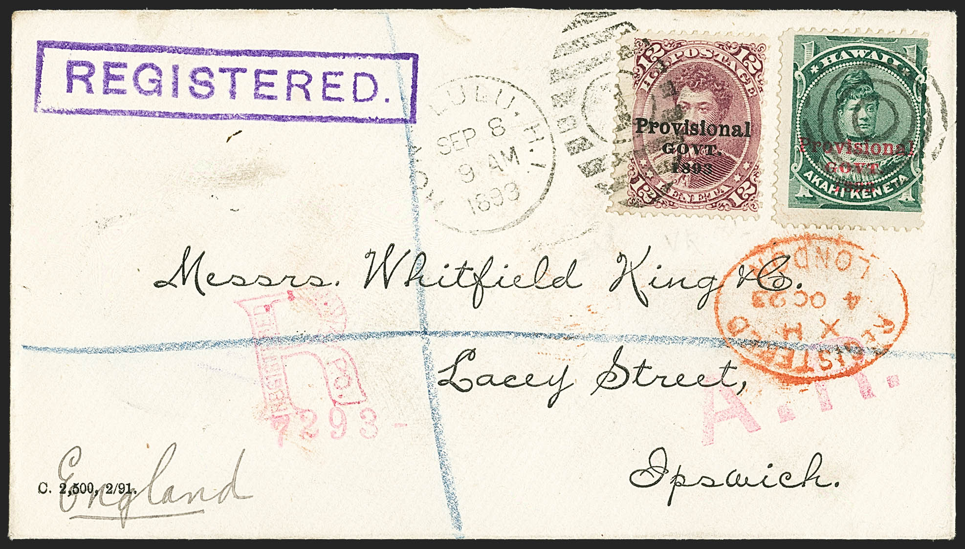 Sale no. 1172 — Lot no. 1307 — Siegel Auction Galleries