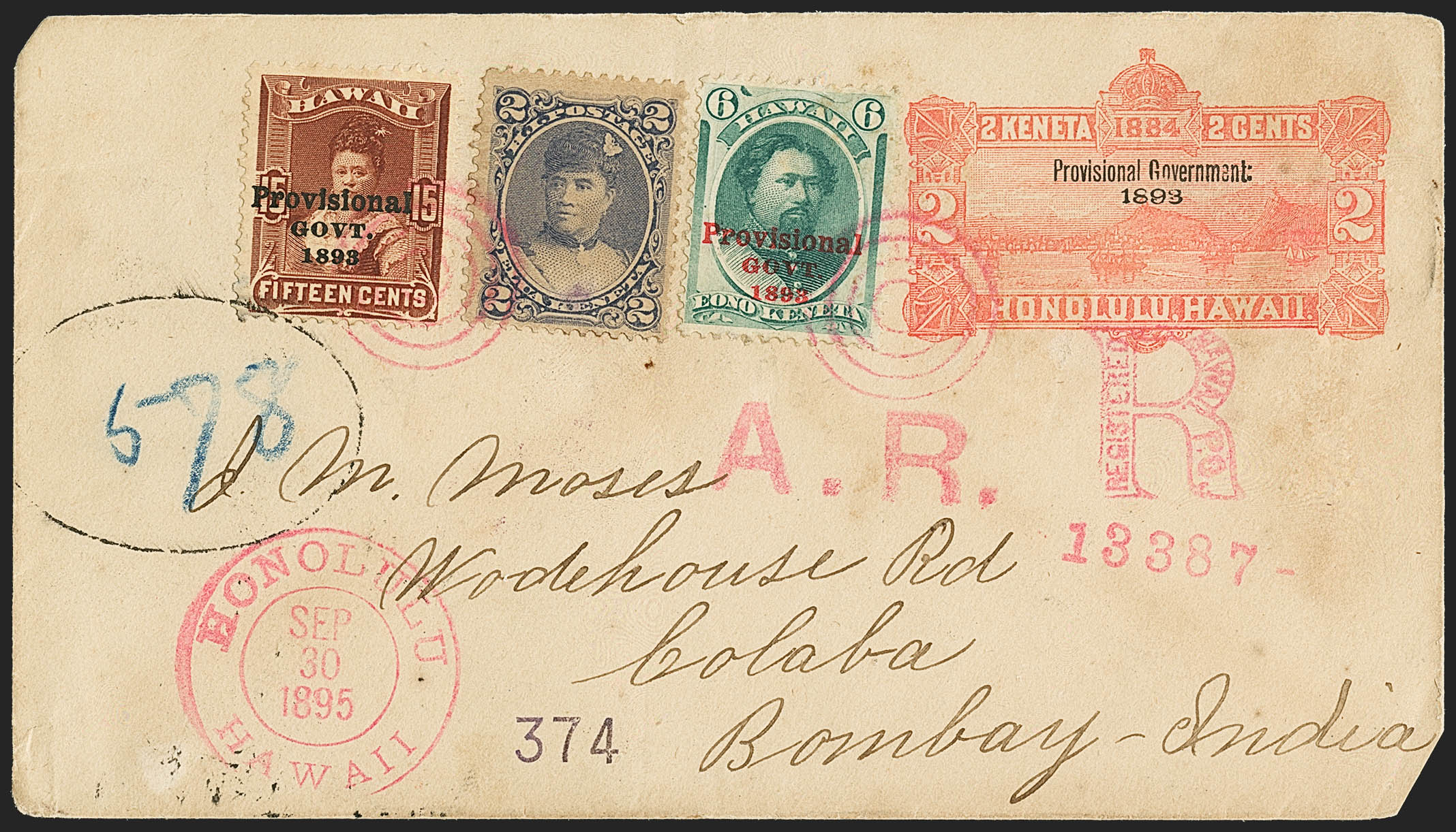 Sale no. 1172 — Lot no. 1308 — Siegel Auction Galleries