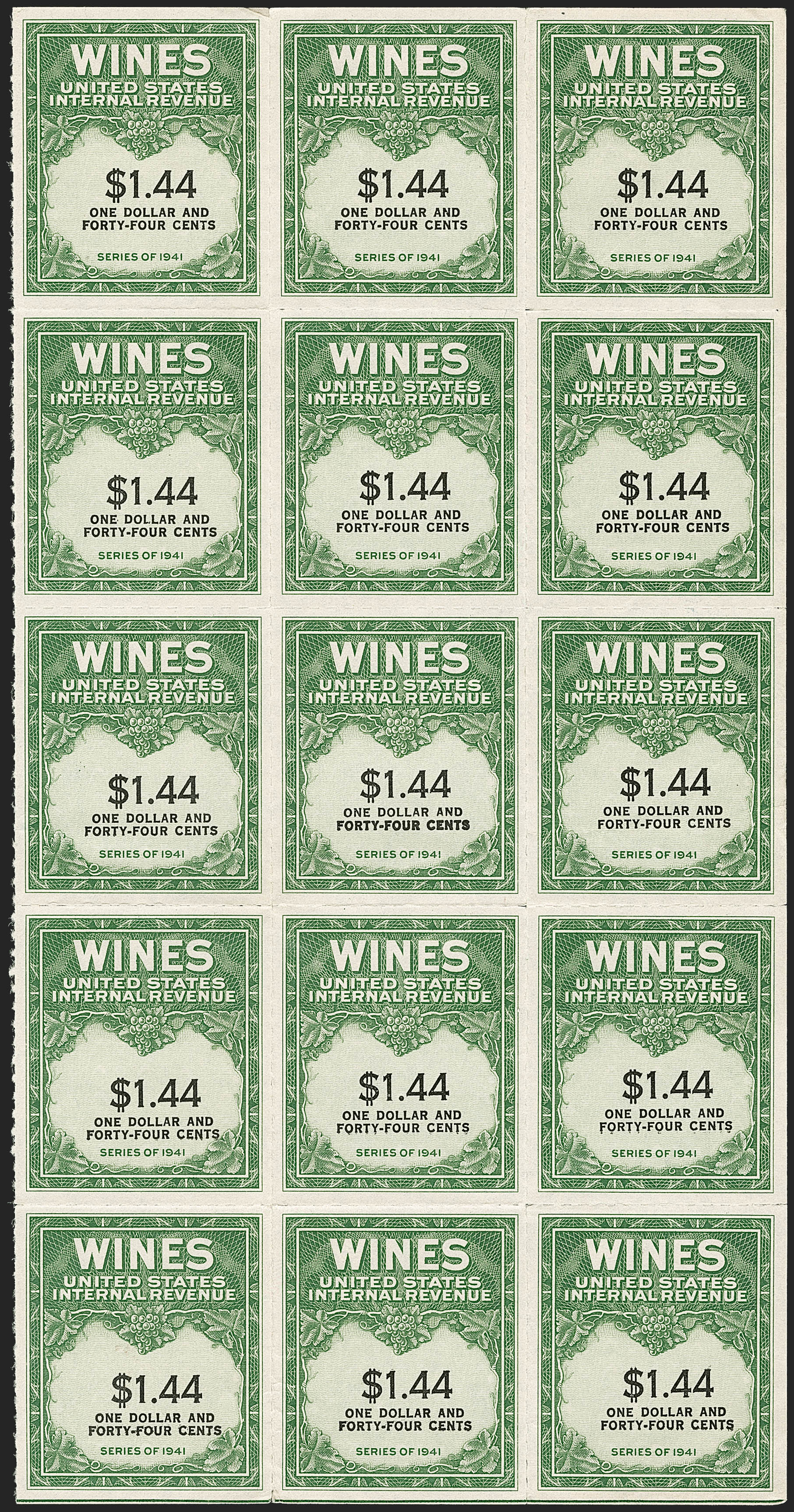 Sale no. 1179 — Lot no. 2720 — Siegel Auction Galleries