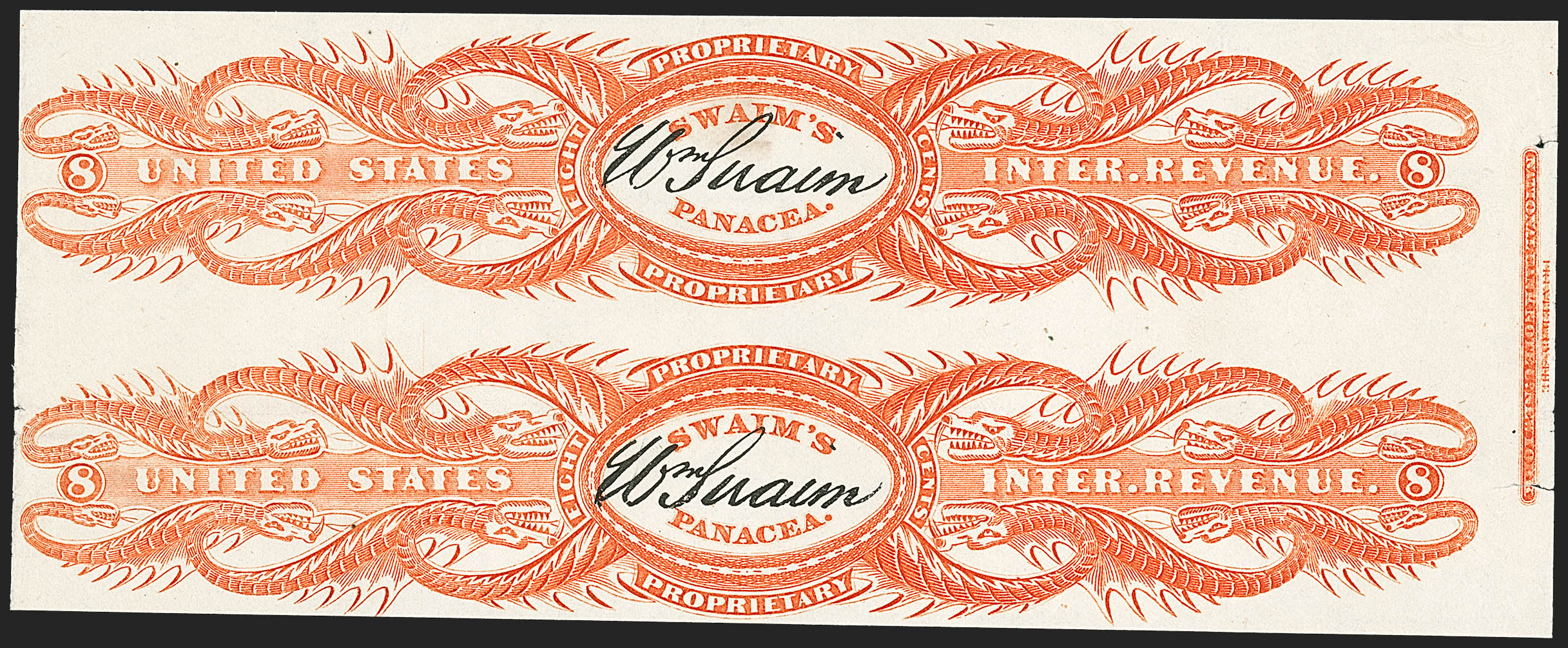 Sale no. 1187 — Lot no. 826 — Siegel Auction Galleries