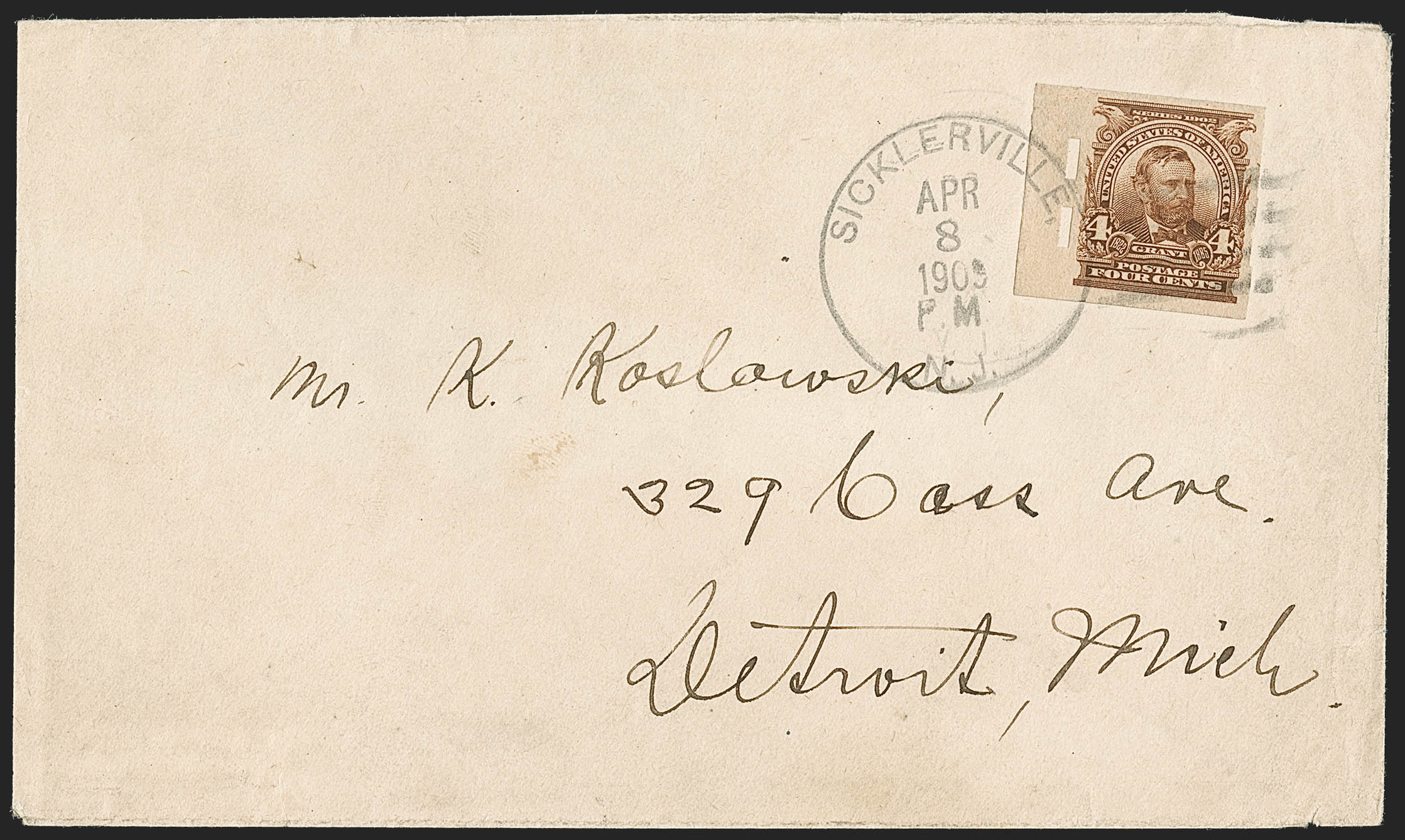 Sale no. 1188 — Lot no. 103 — Siegel Auction Galleries