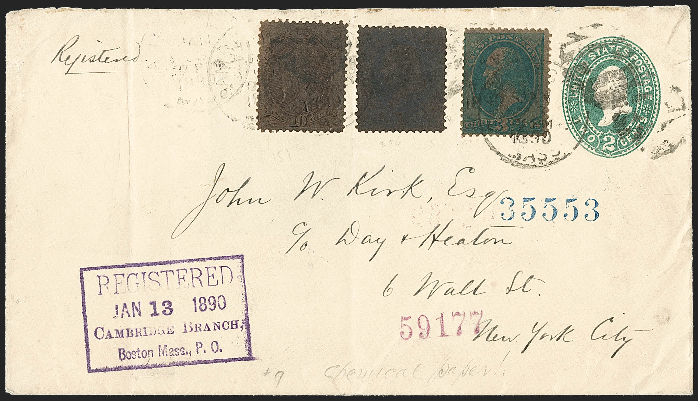 Sale no. 1192 — Lot no. 31 — Siegel Auction Galleries