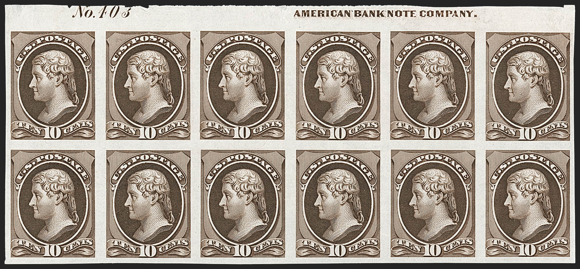 Sale no. 1192 — Lot no. 34 — Siegel Auction Galleries