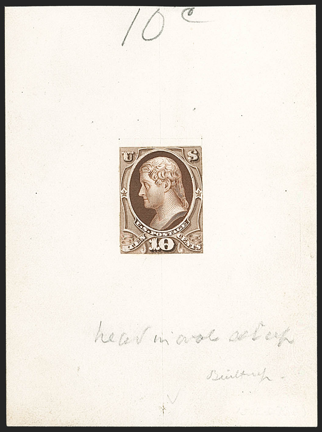 Sale no. 1192 — Lot no. 7 — Siegel Auction Galleries