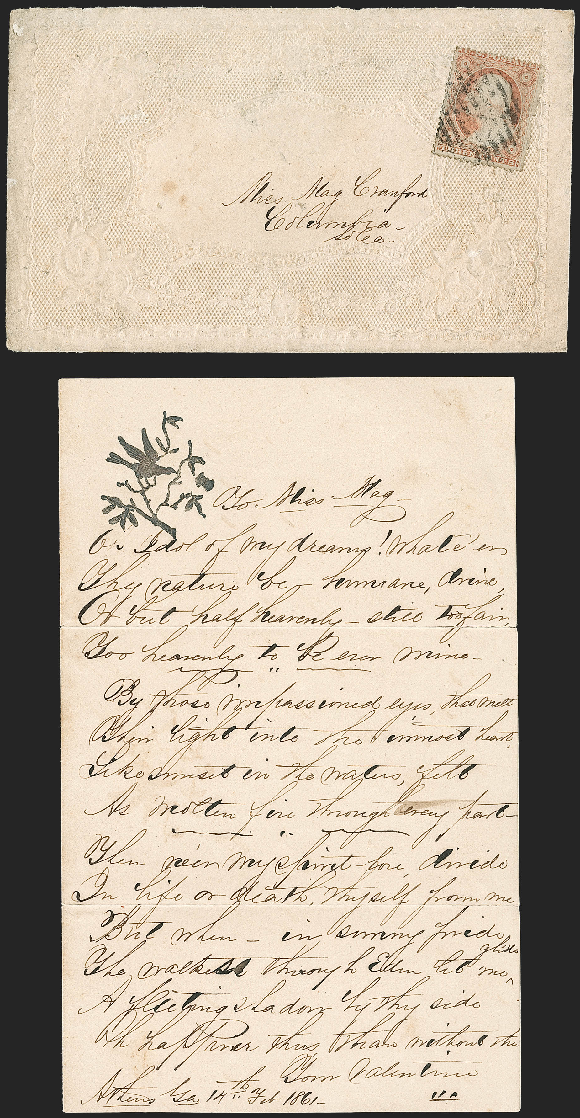 Sale no. 1192 — Lot no. 852 — Siegel Auction Galleries