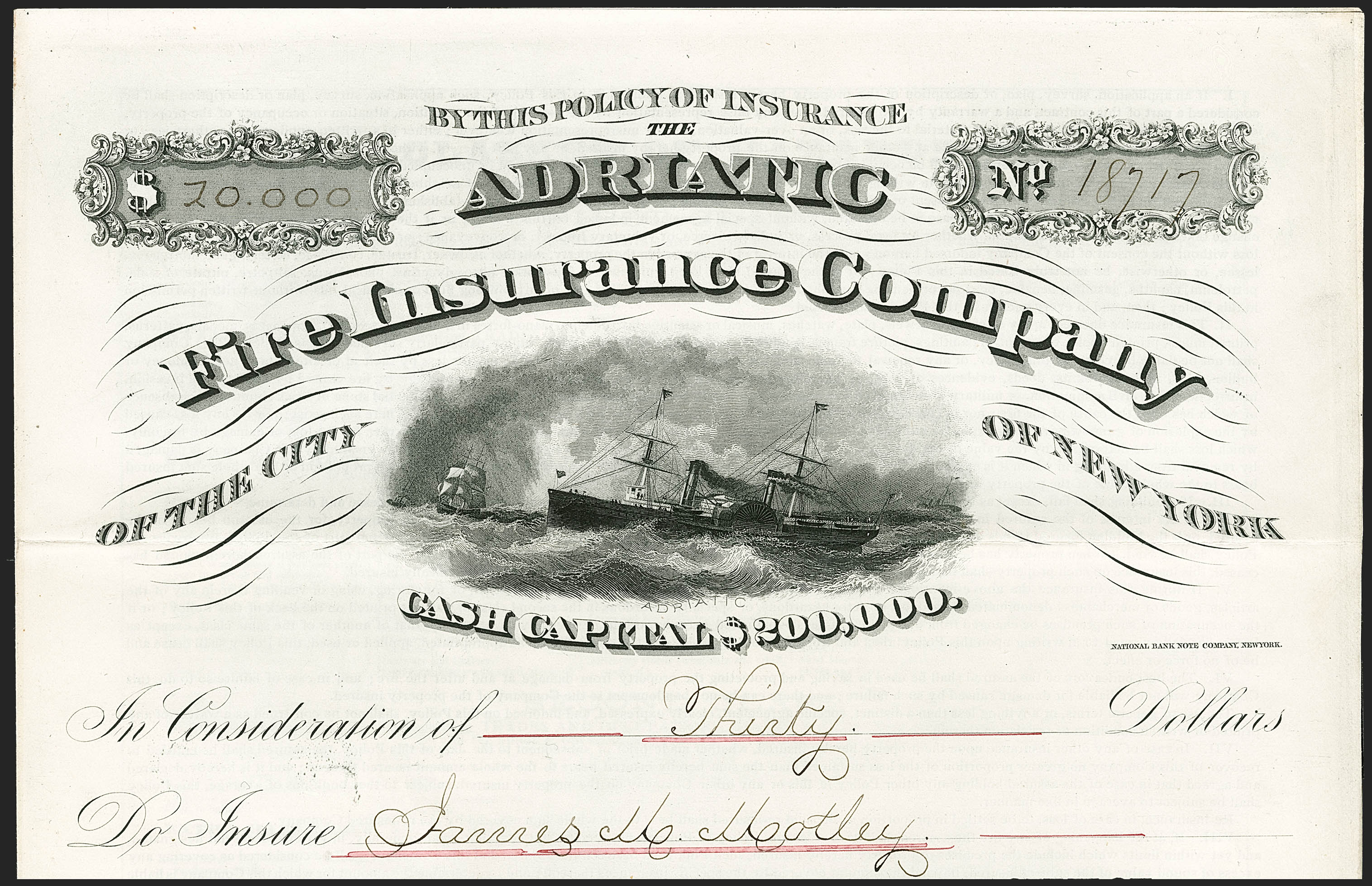 Sale no. 1197 — Lot no. 1723 — Siegel Auction Galleries