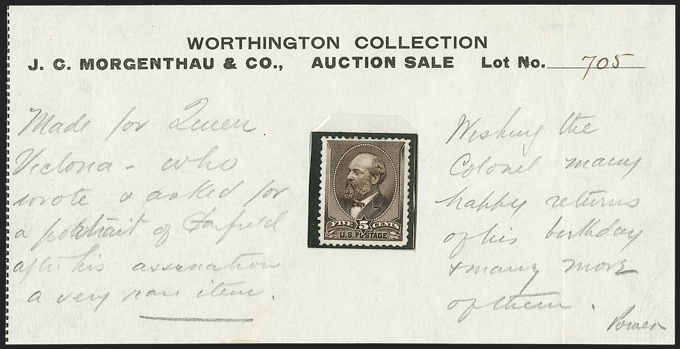 Sale no. 1197 — Lot no. 1824 — Siegel Auction Galleries