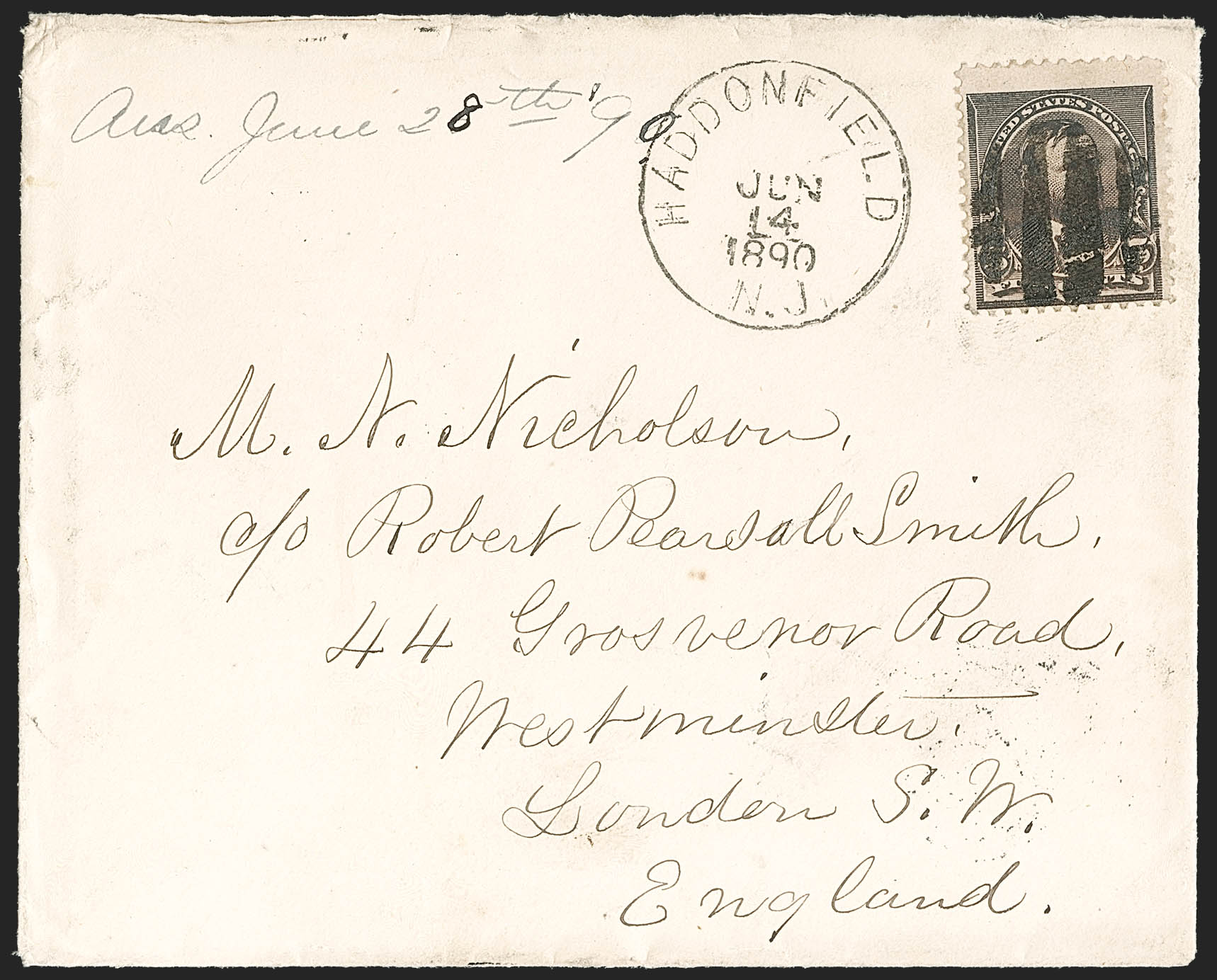 Sale no. 1201 — Lot no. 2092 — Siegel Auction Galleries