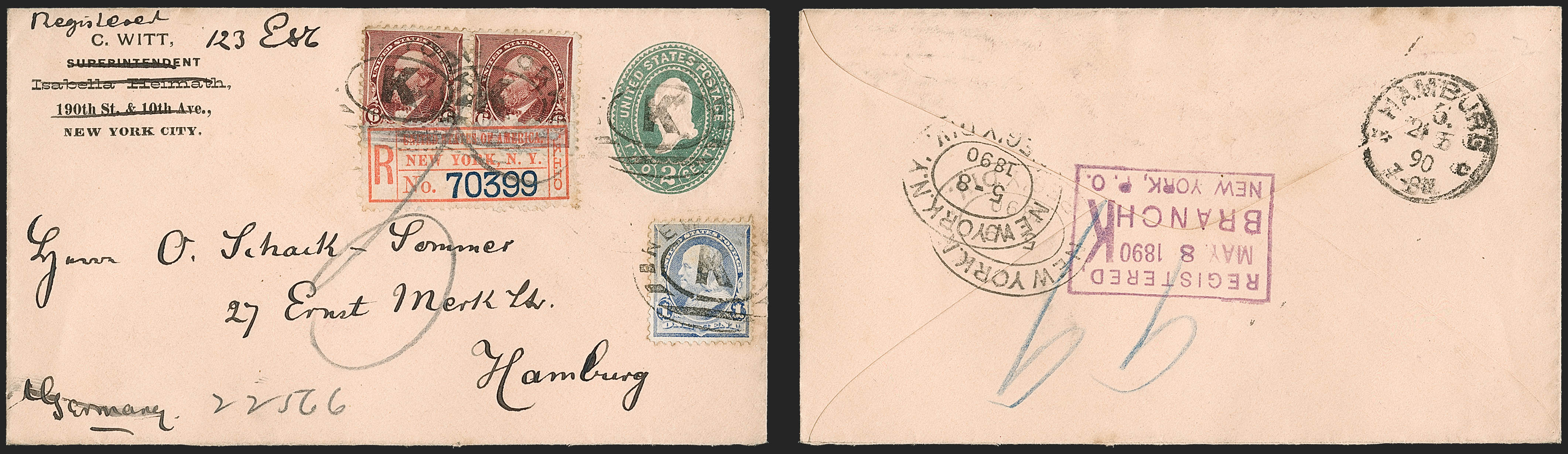 Sale no. 1201 — Lot no. 2094 — Siegel Auction Galleries