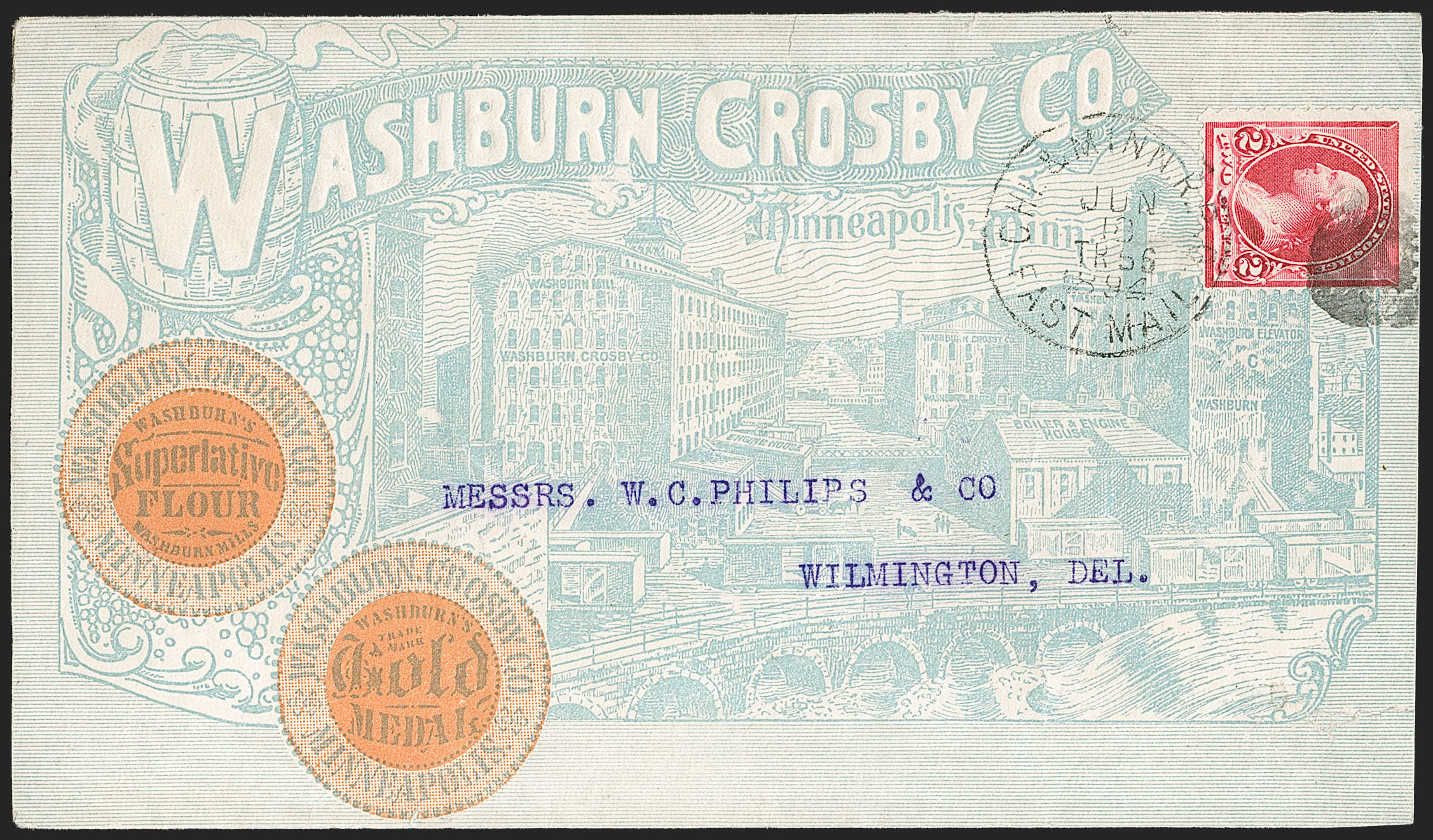 Sale no. 1201 — Lot no. 2105 — Siegel Auction Galleries