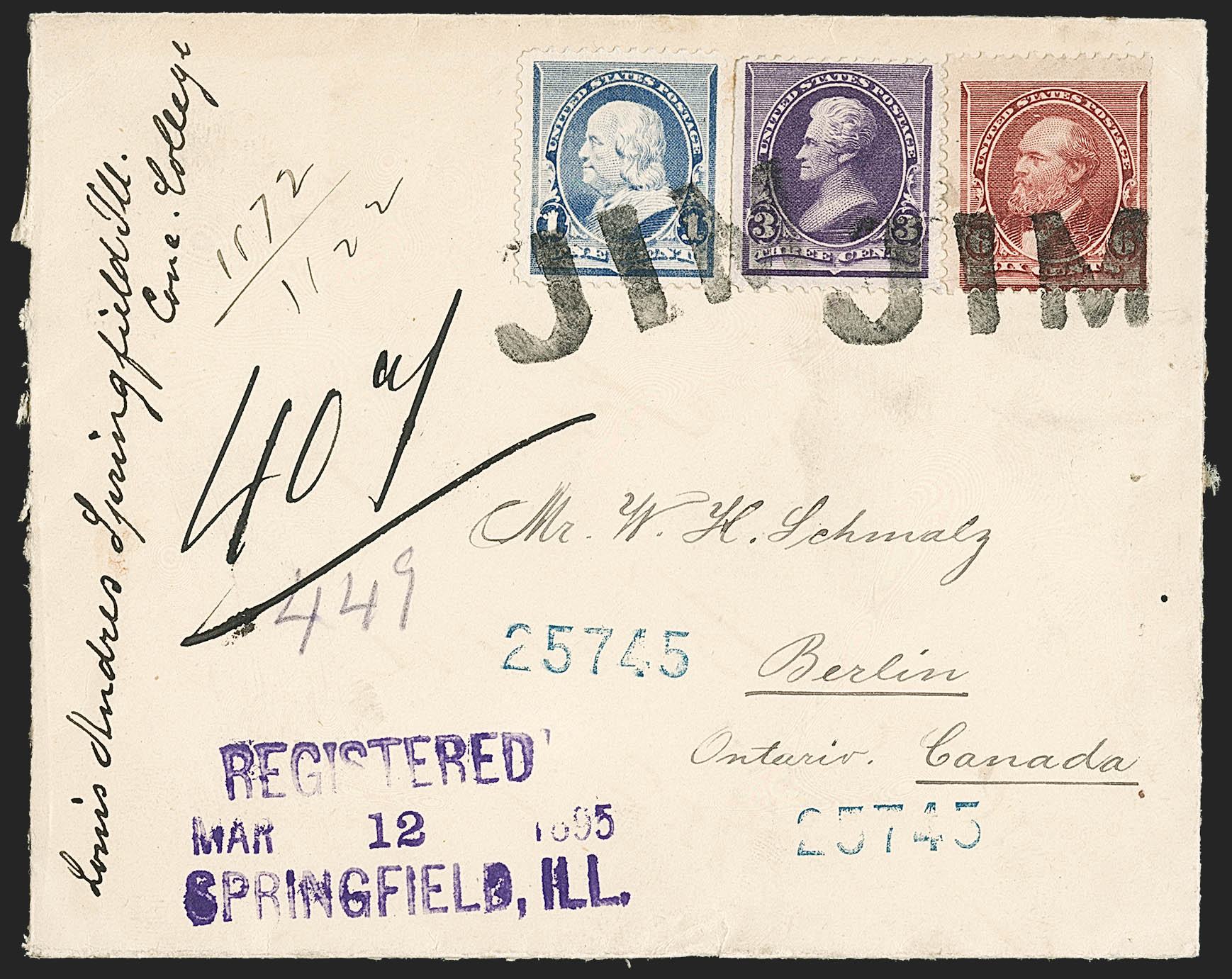 Sale no. 1201 — Lot no. 2106 — Siegel Auction Galleries