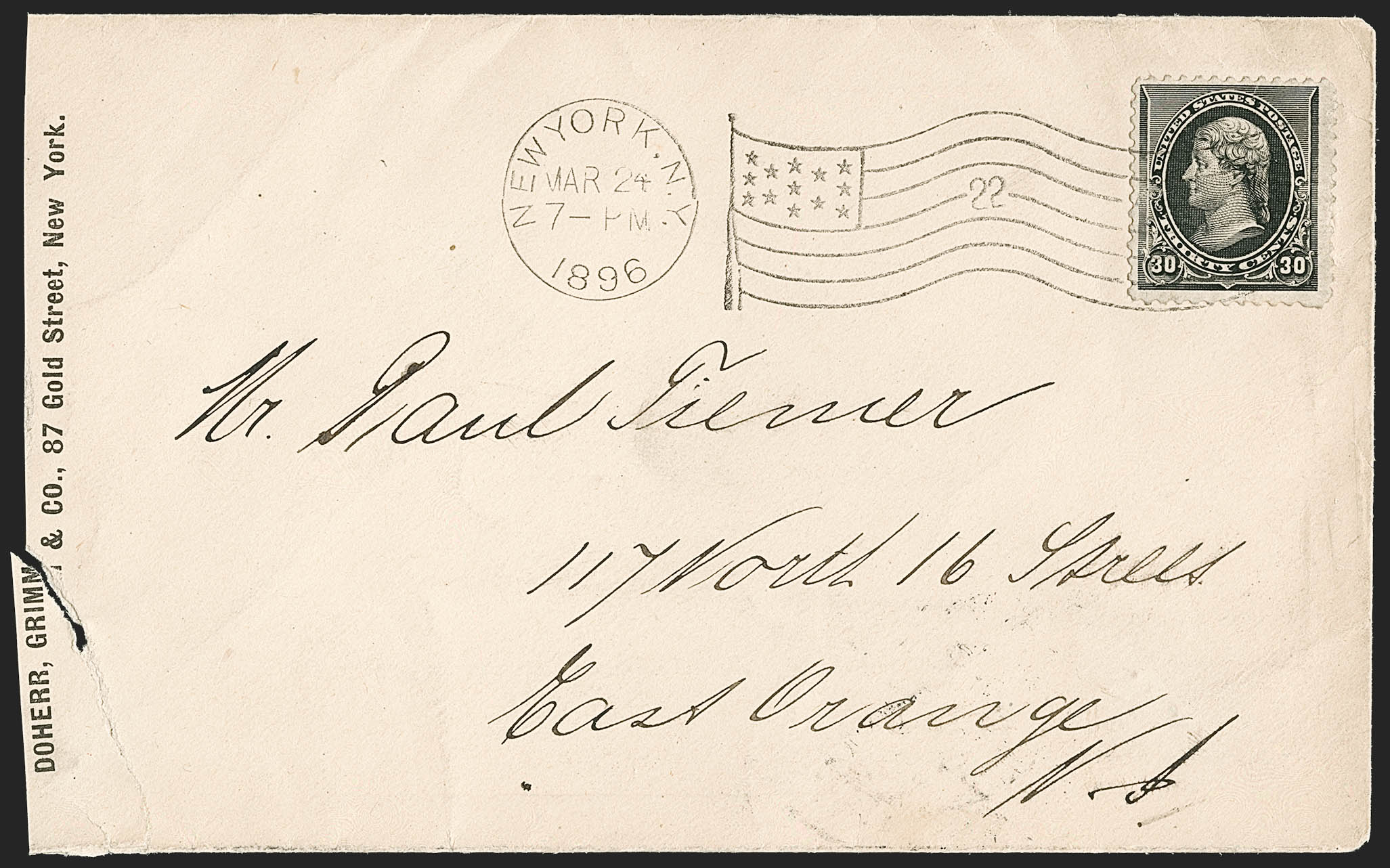 Sale no. 1201 — Lot no. 2107 — Siegel Auction Galleries